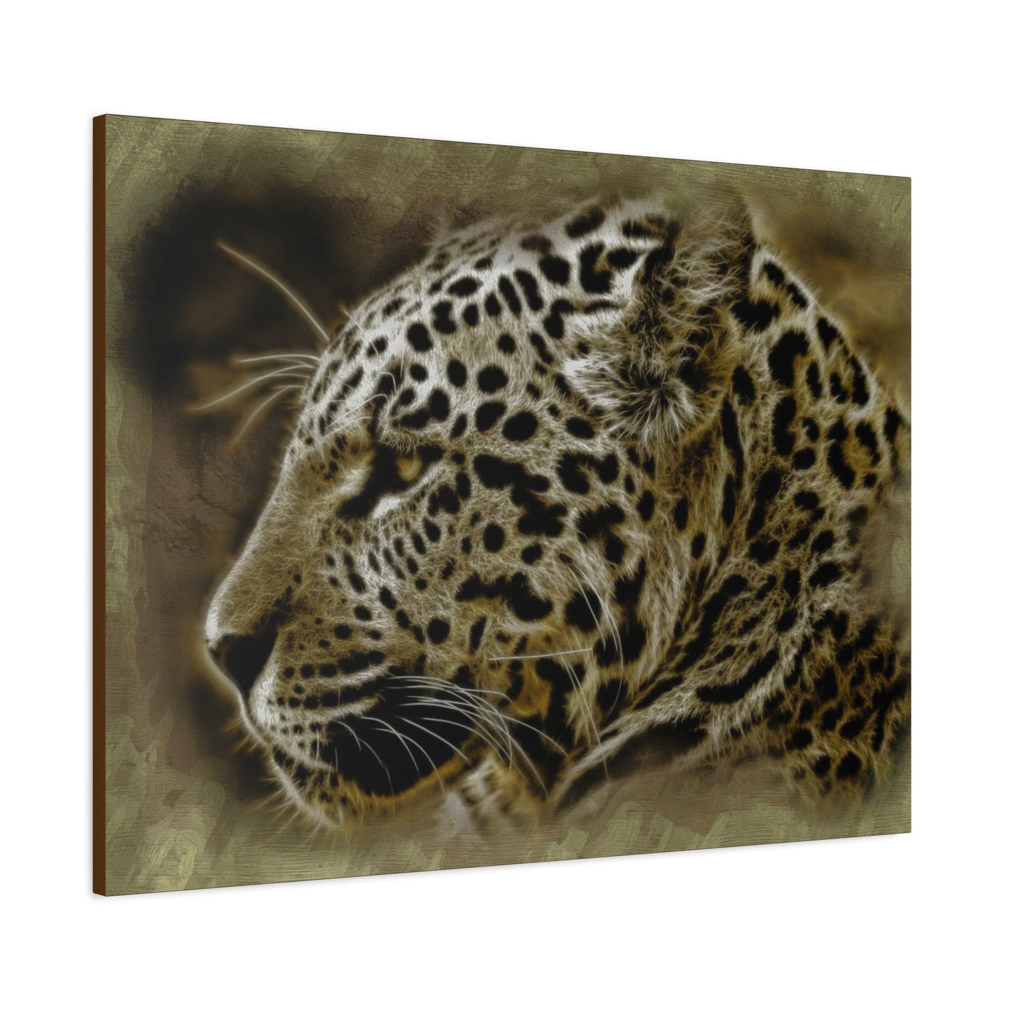 Jaguar Matte Canvas, Stretched, 1.25"