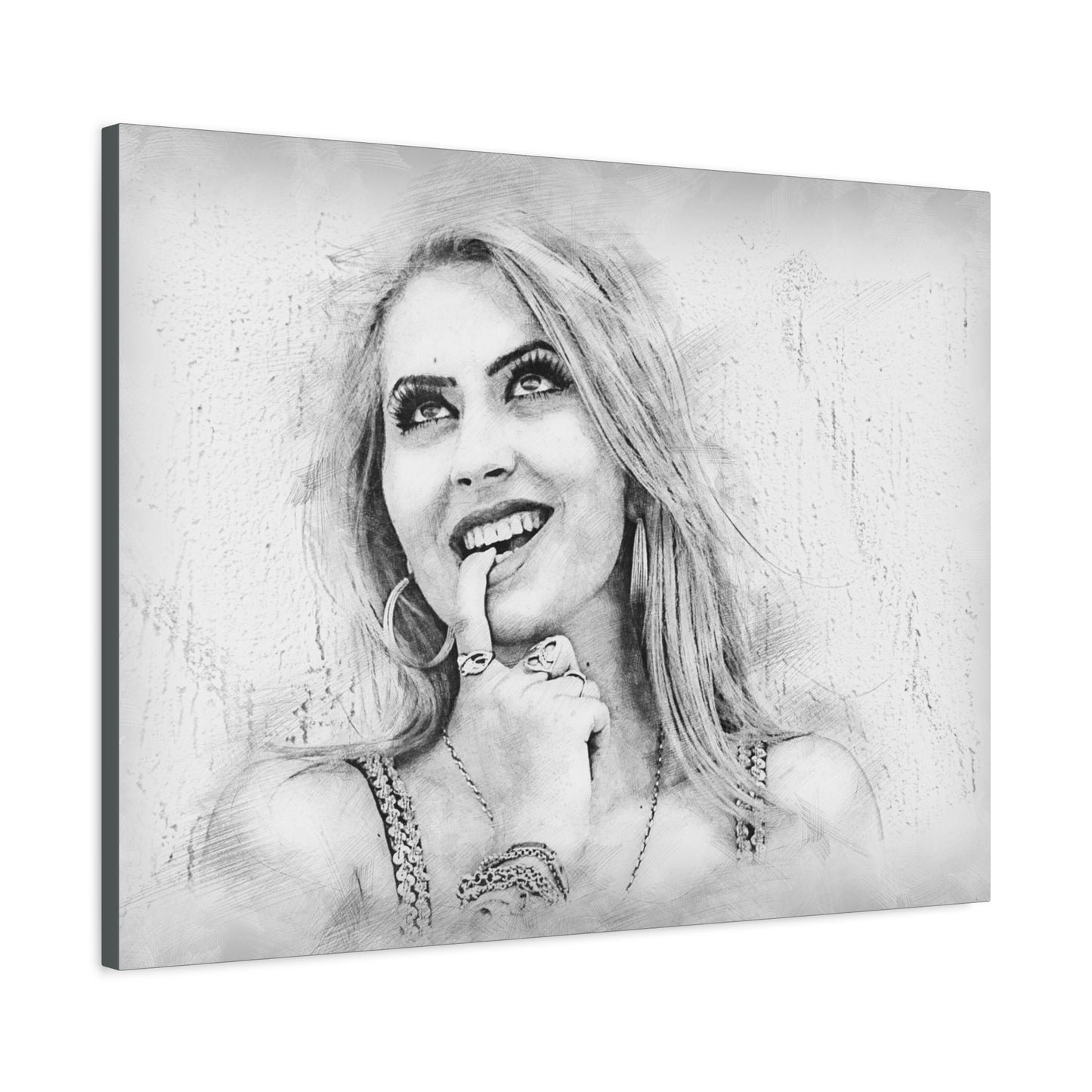 Woman Matte Canvas, Stretched, 1.25"