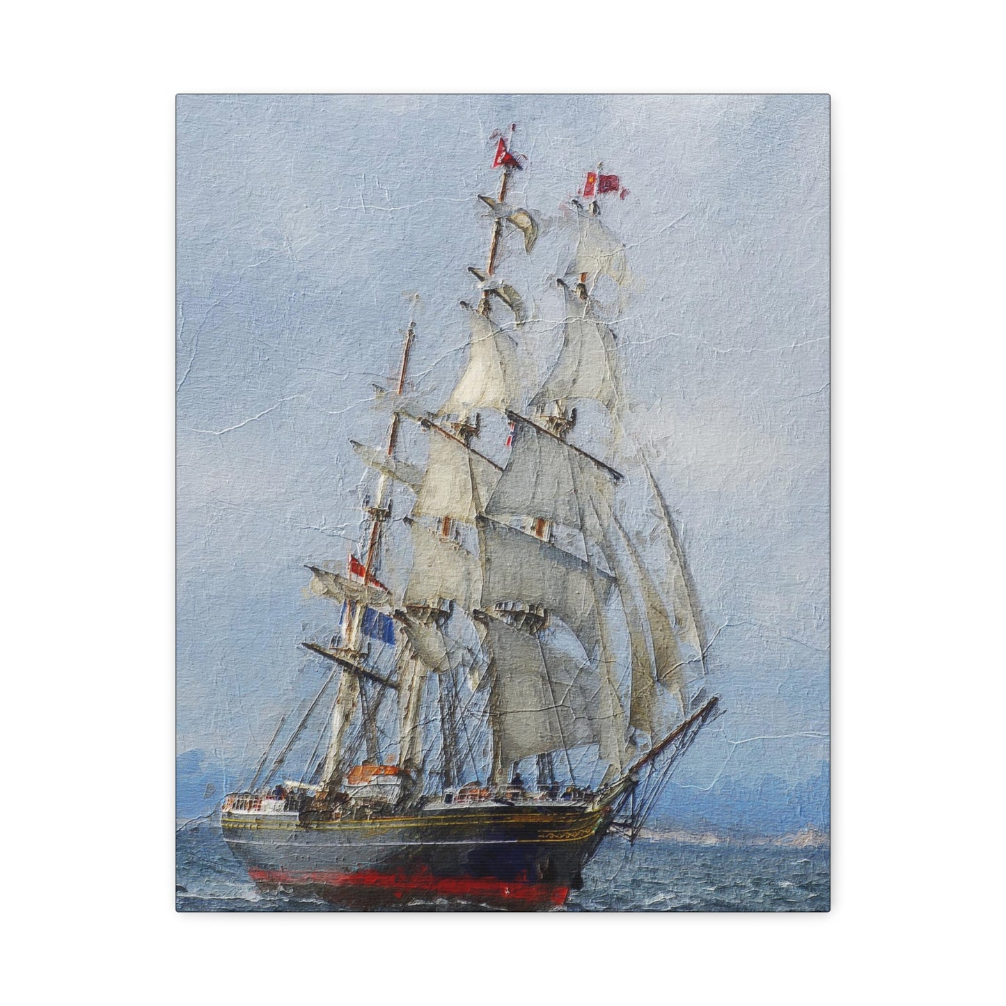 Clipper Matte Canvas, Stretched, 1.25"
