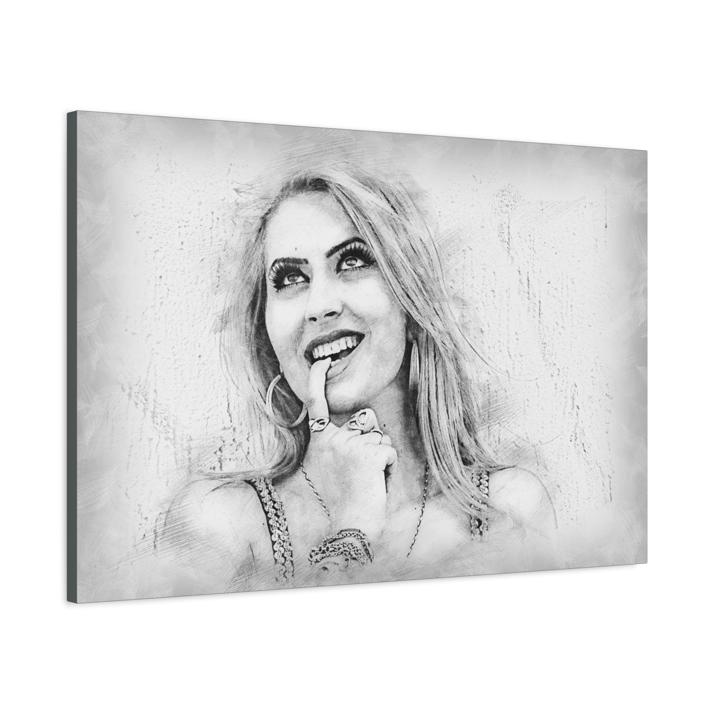 Woman Matte Canvas, Stretched, 1.25"