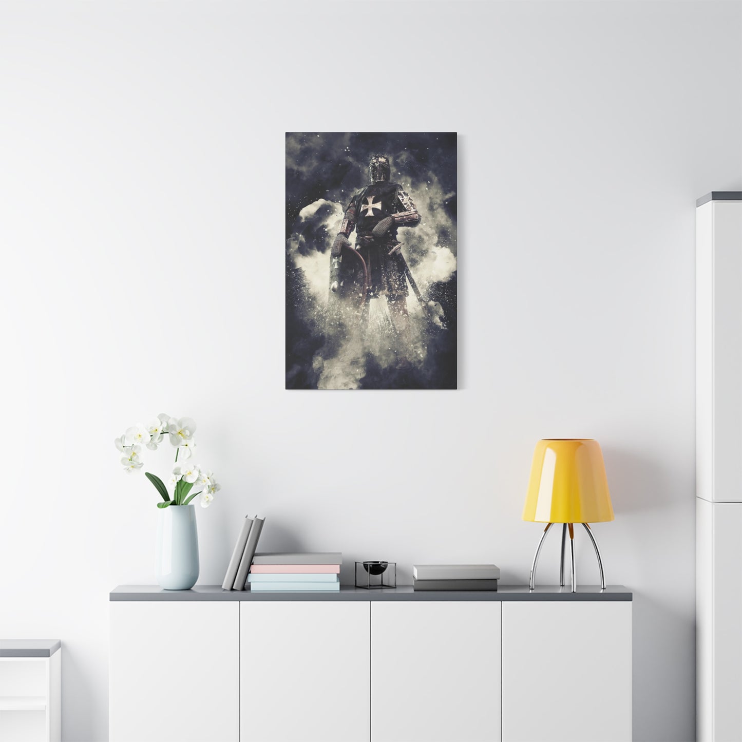 Knight Crusader Matte Canvas, Stretched, 1.25"