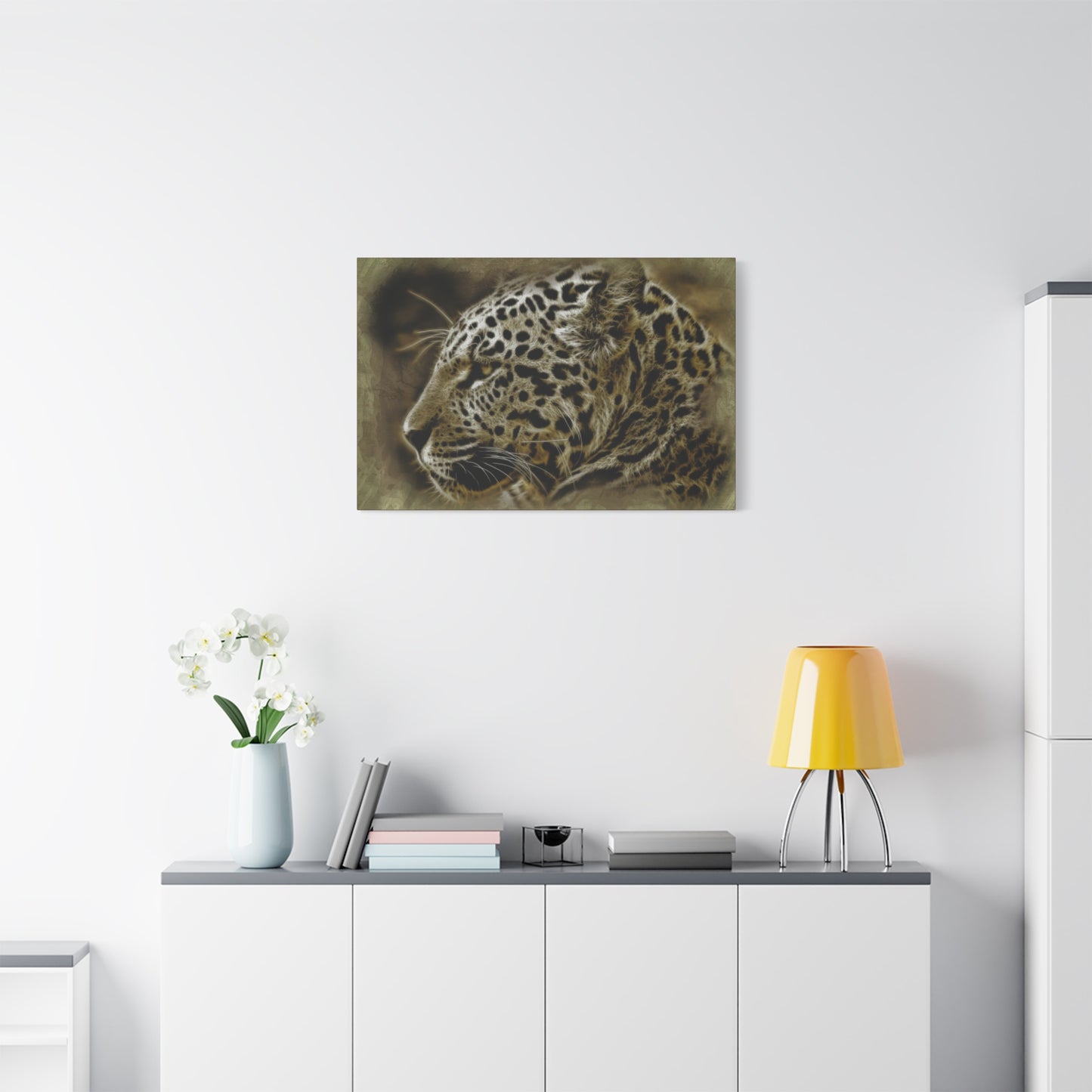 Jaguar Matte Canvas, Stretched, 1.25"