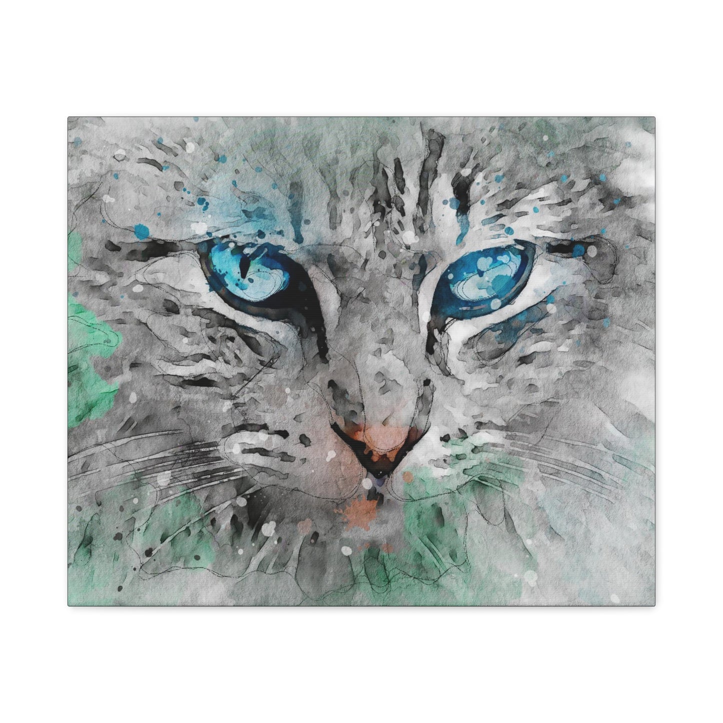 CAT Matte Canvas, Stretched, 1.25"
