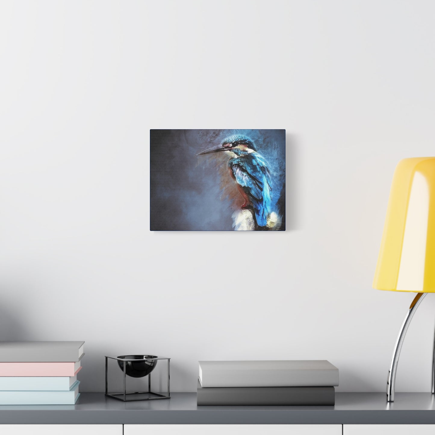 Kingfisher Matte Canvas, Stretched, 1.25"