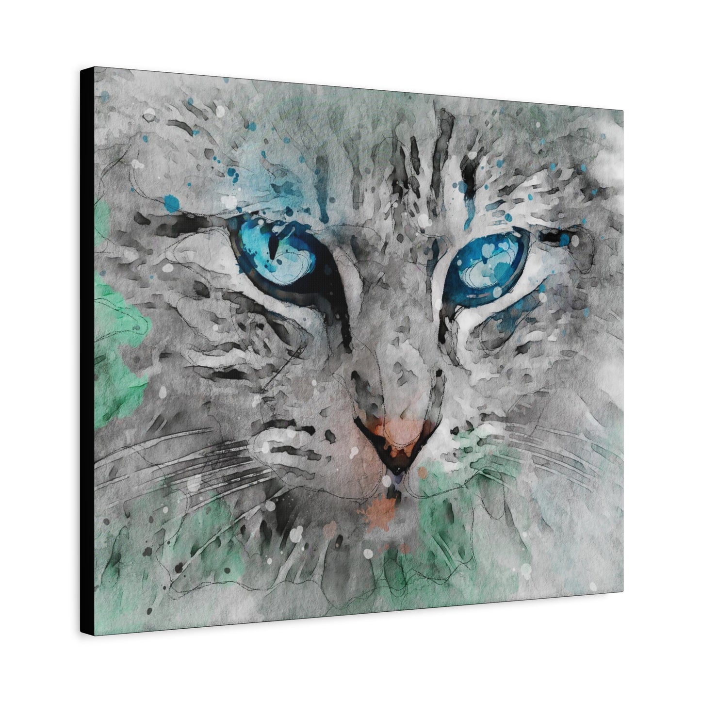 CAT Matte Canvas, Stretched, 1.25"