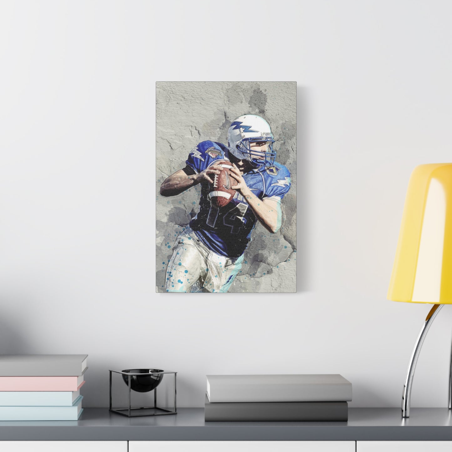 Quarterback Matte Canvas, Stretched, 1.25"