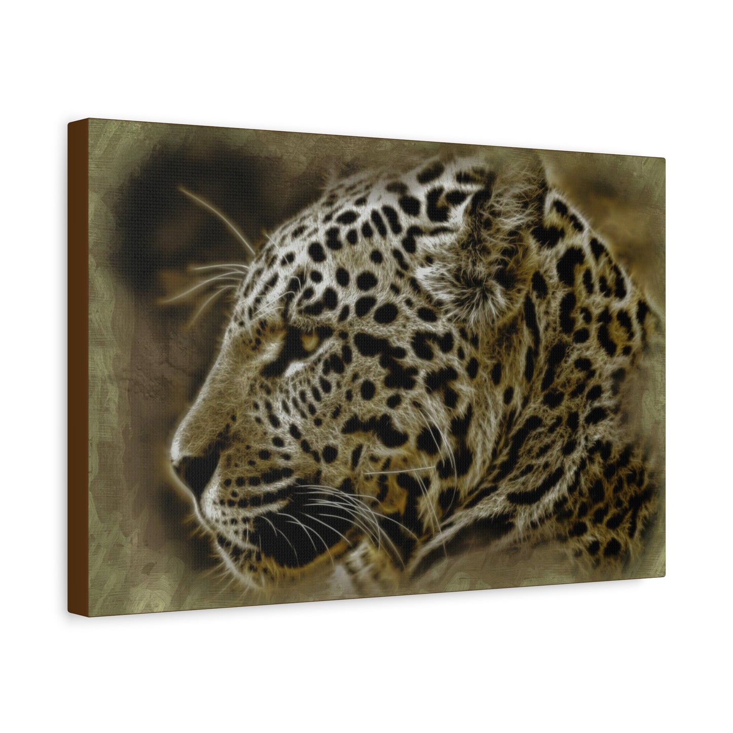 Jaguar Matte Canvas, Stretched, 1.25"