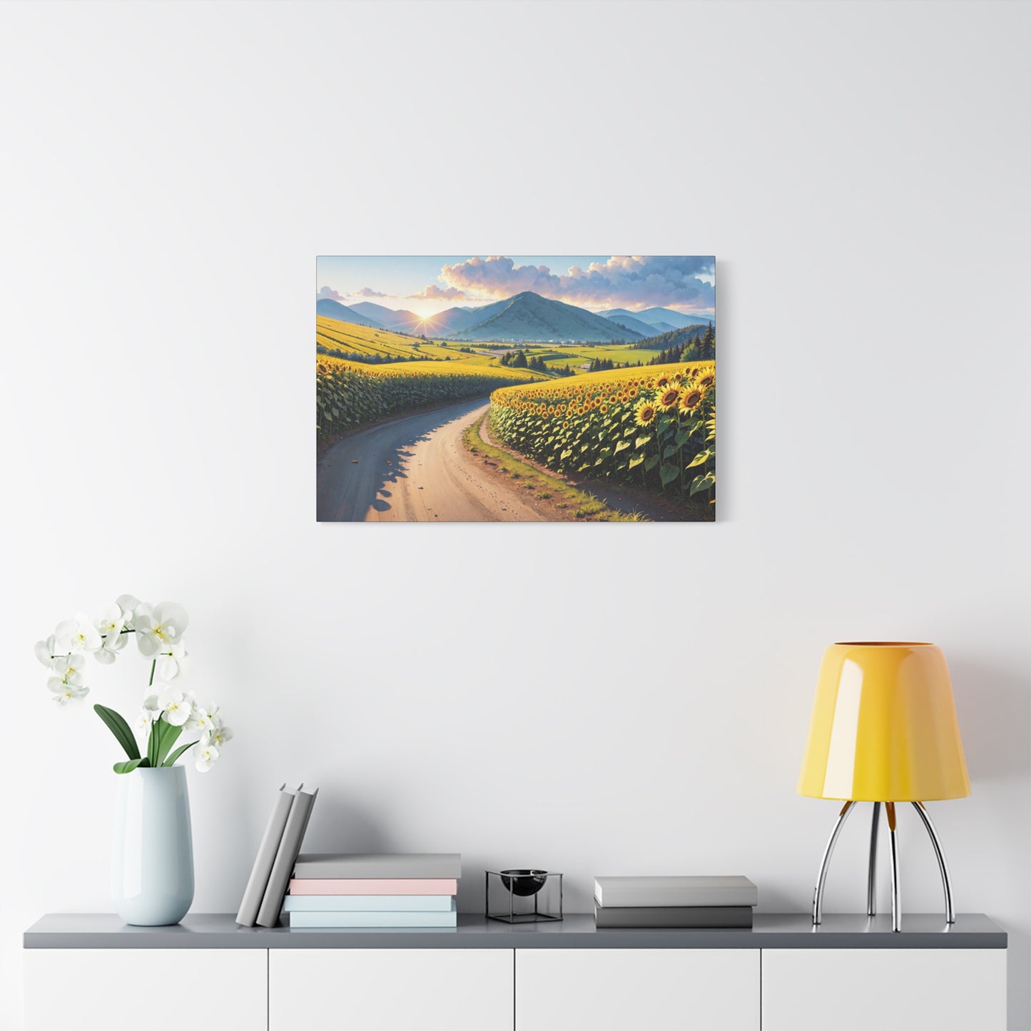 SunflowerAI Gen Matte Canvas, Stretched, 1.25"