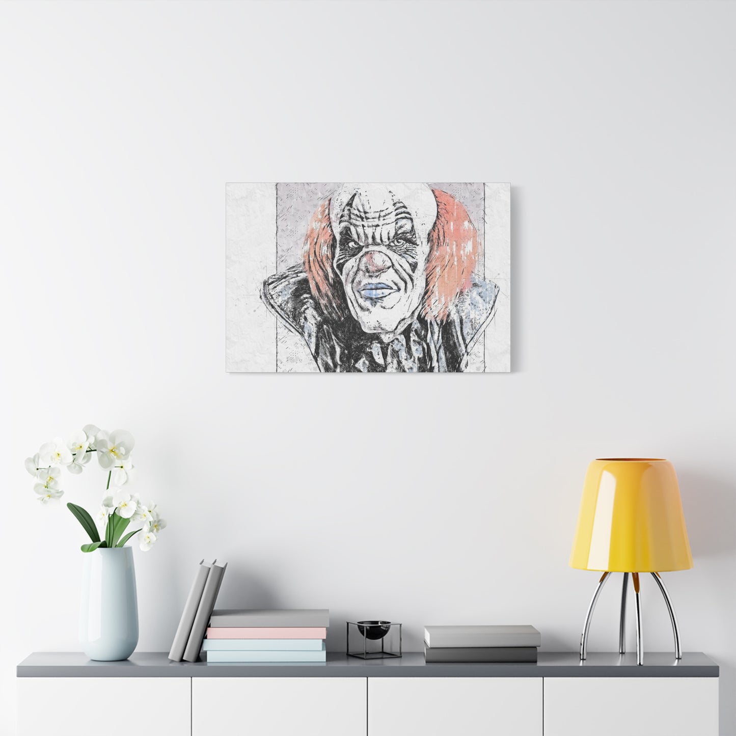 Clown Matte Canvas, Stretched, 1.25"
