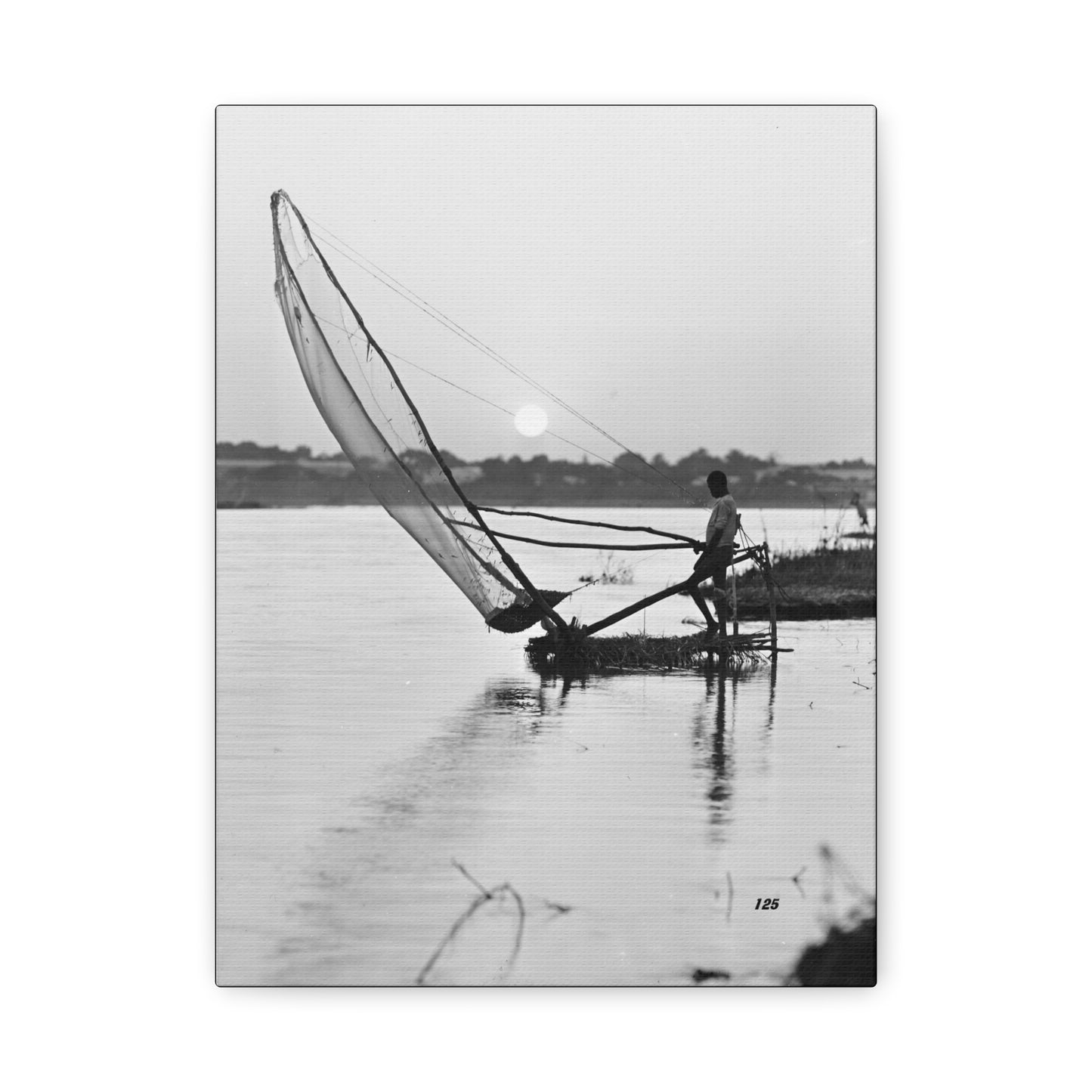 Fisherman Matte Canvas, Stretched, 1.25"