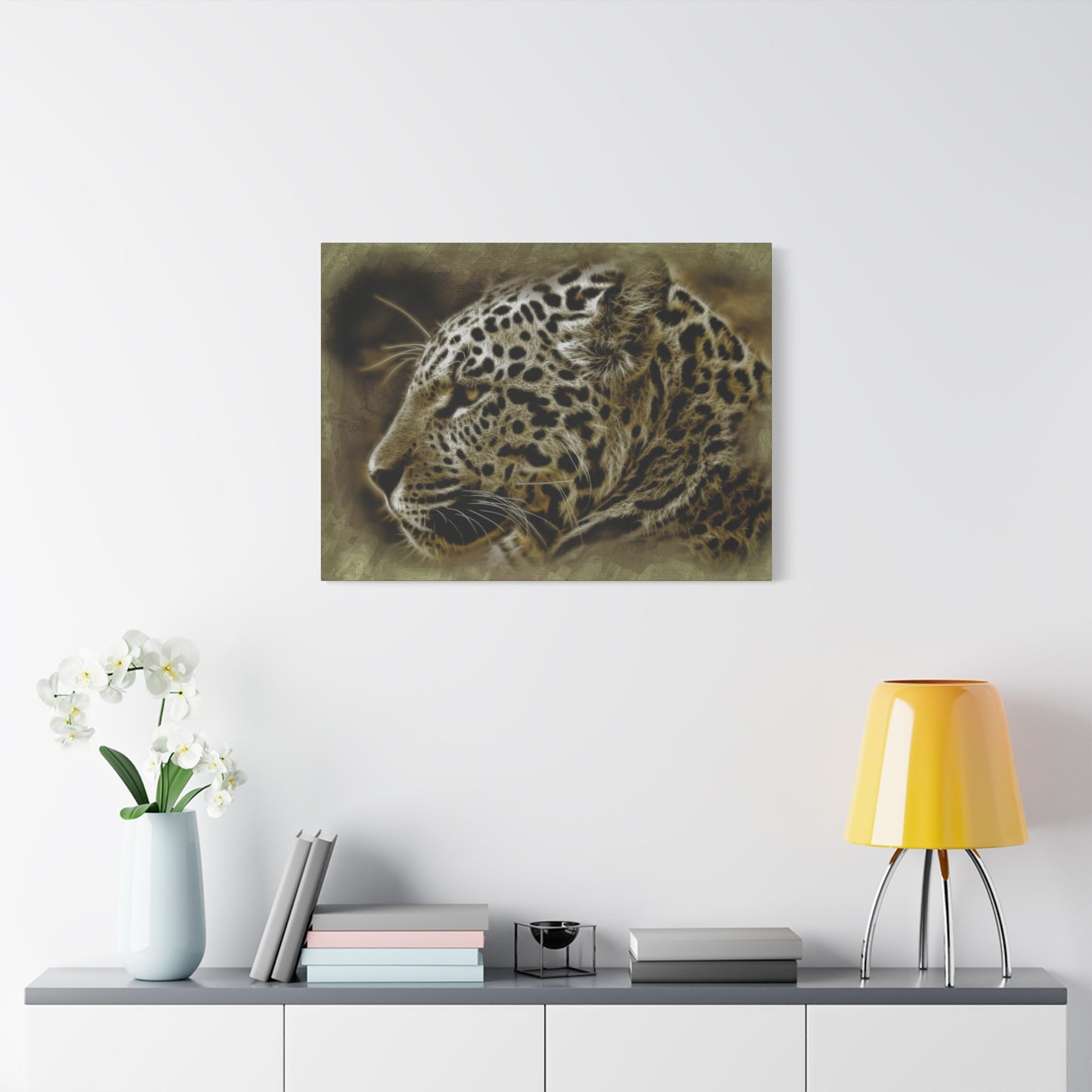 Jaguar Matte Canvas, Stretched, 1.25"