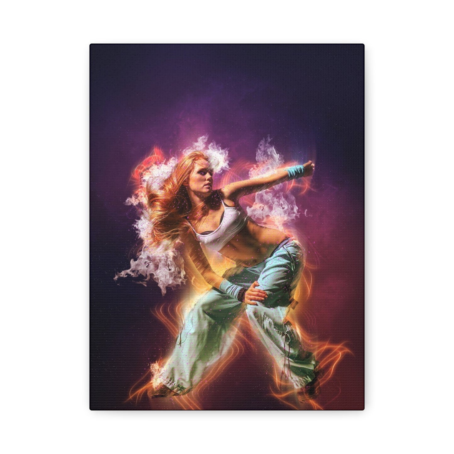 Dancing Woman Matte Canvas, Stretched, 1.25"