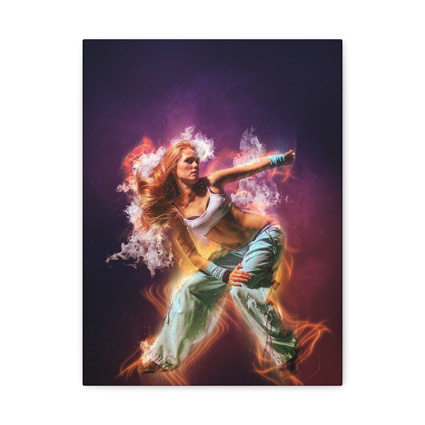 Dancing Woman Matte Canvas, Stretched, 1.25"