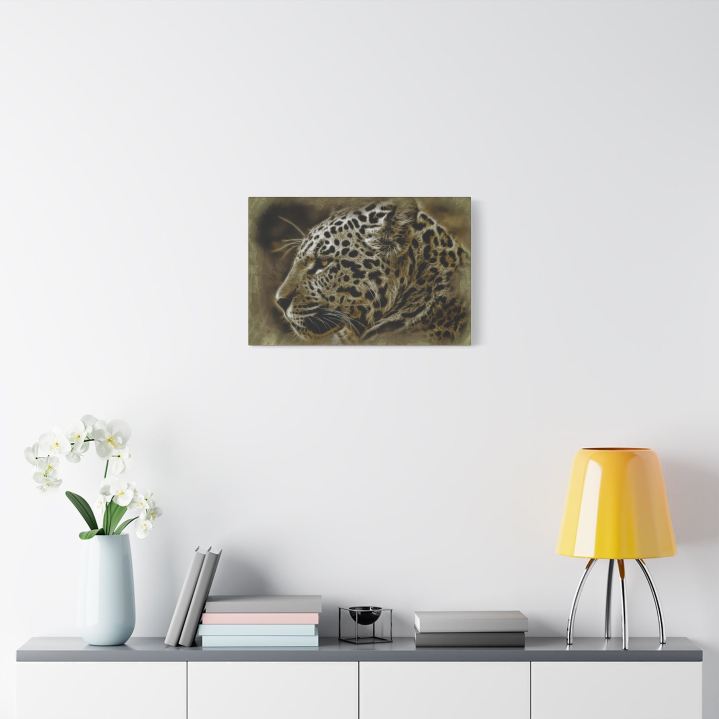 Jaguar Matte Canvas, Stretched, 1.25"