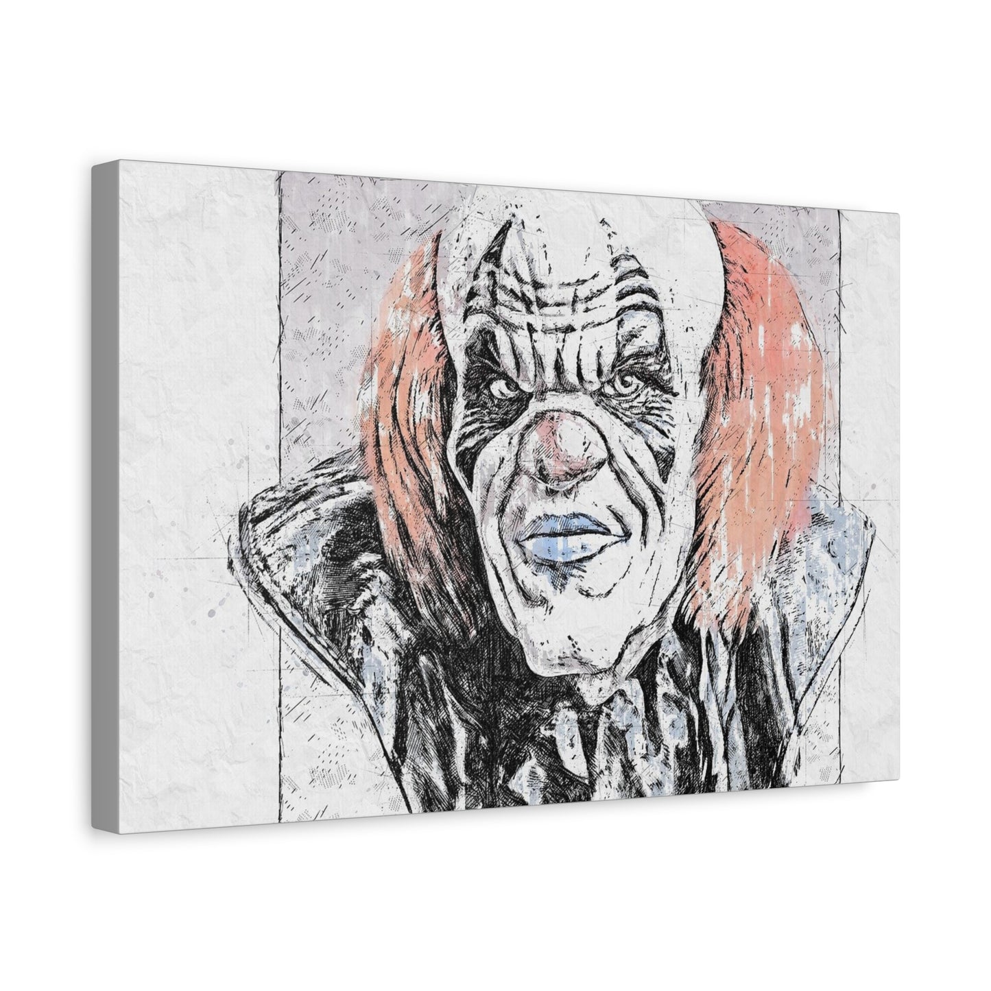 Clown Matte Canvas, Stretched, 1.25"