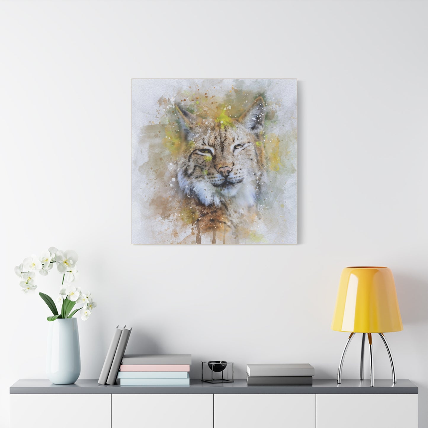 Bobcat Matte Canvas, Stretched, 1.25"
