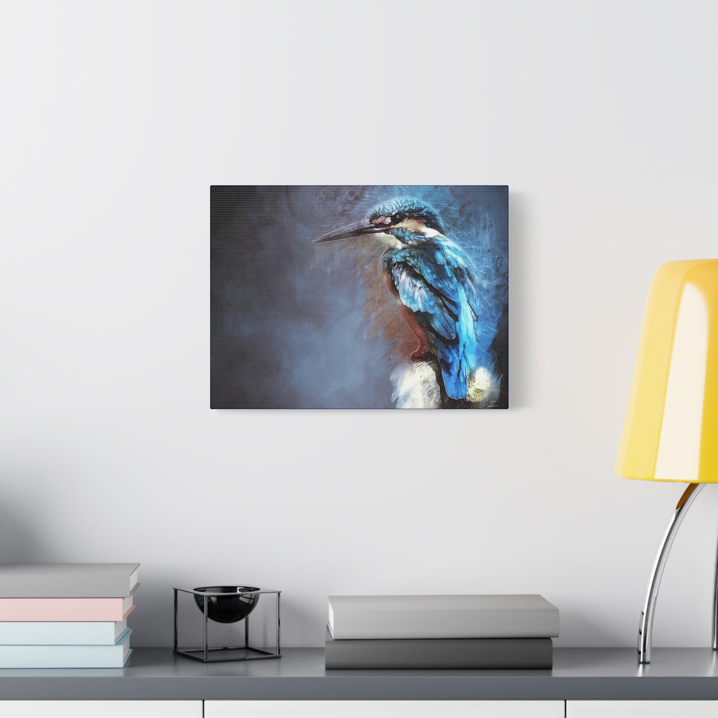 Kingfisher Matte Canvas, Stretched, 1.25"