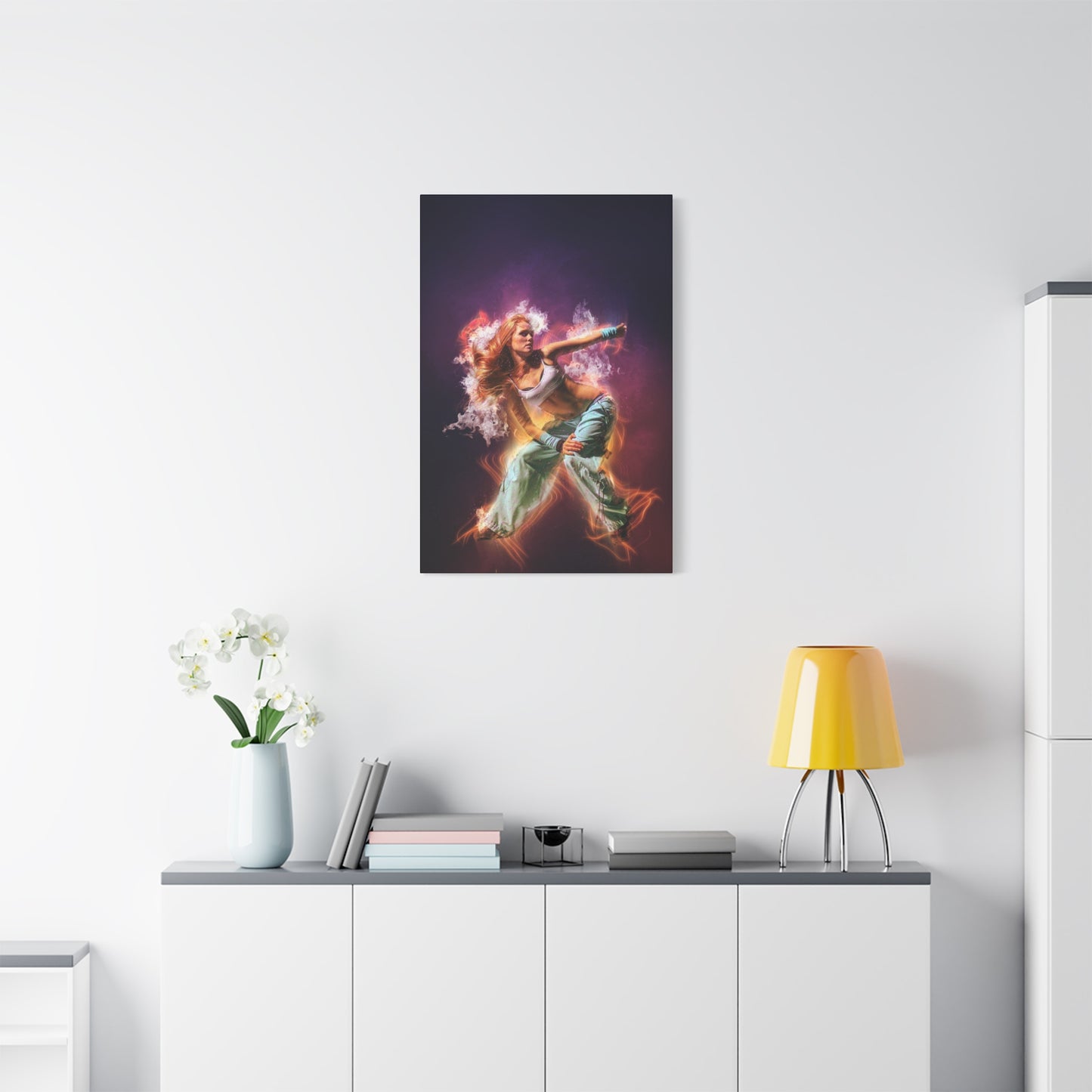 Dancing Woman Matte Canvas, Stretched, 1.25"