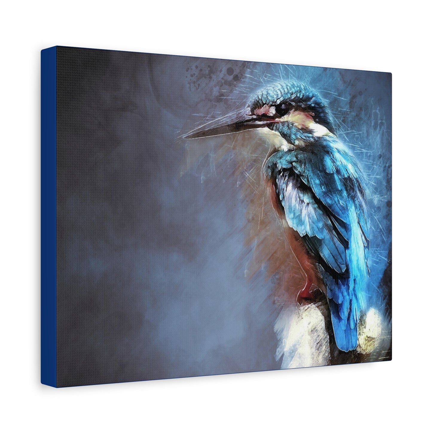 Kingfisher Matte Canvas, Stretched, 1.25"