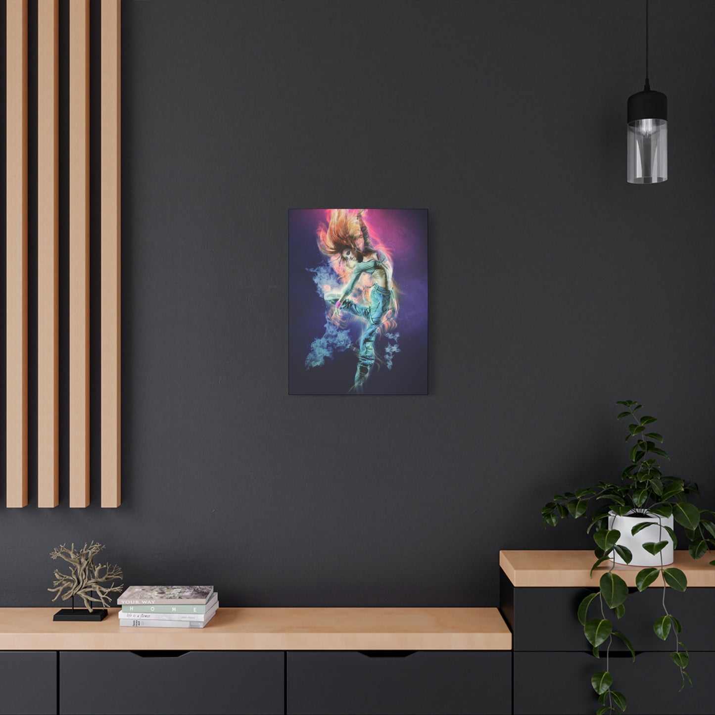 Dancing Woman Matte Canvas, Stretched, 1.25"