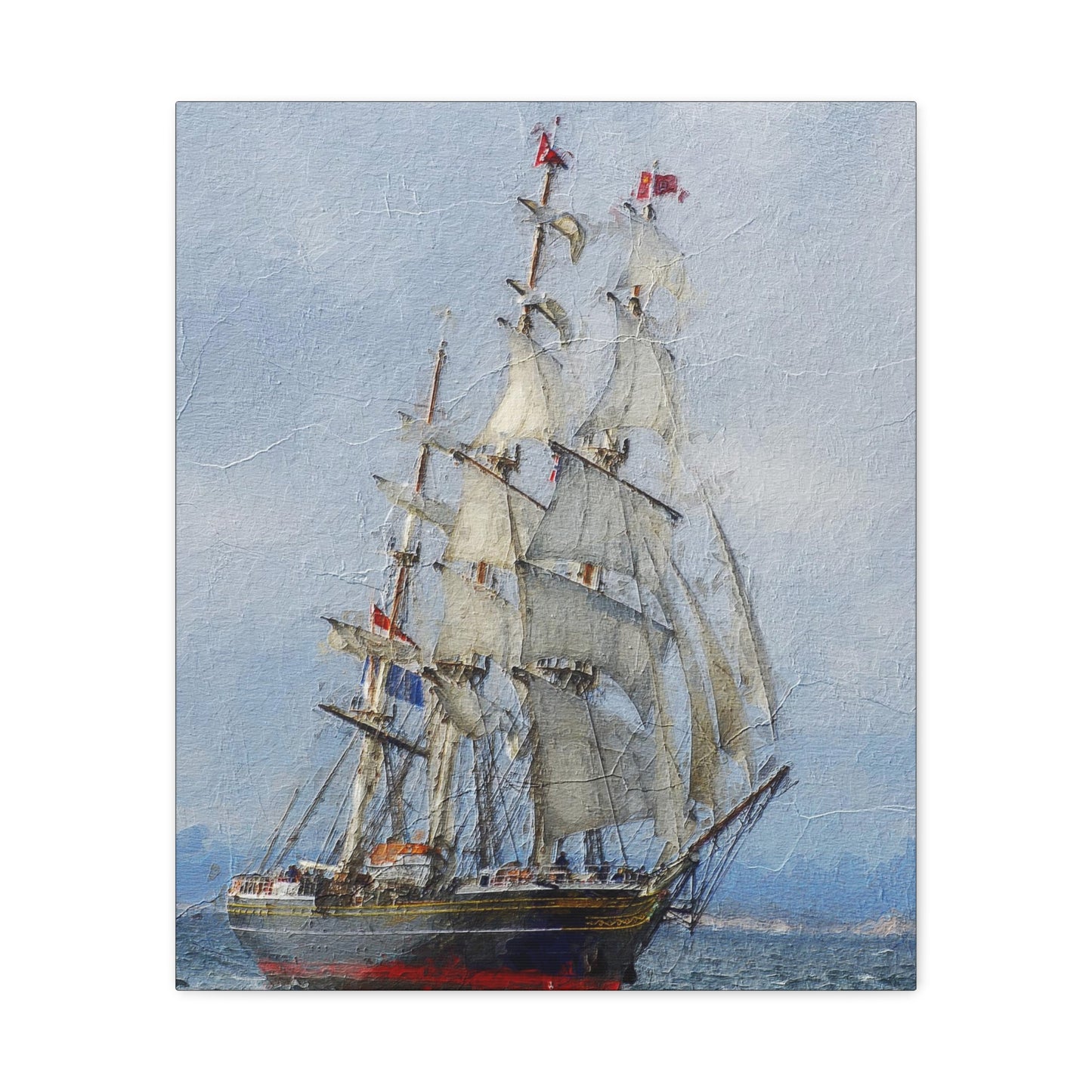 Clipper Matte Canvas, Stretched, 1.25"