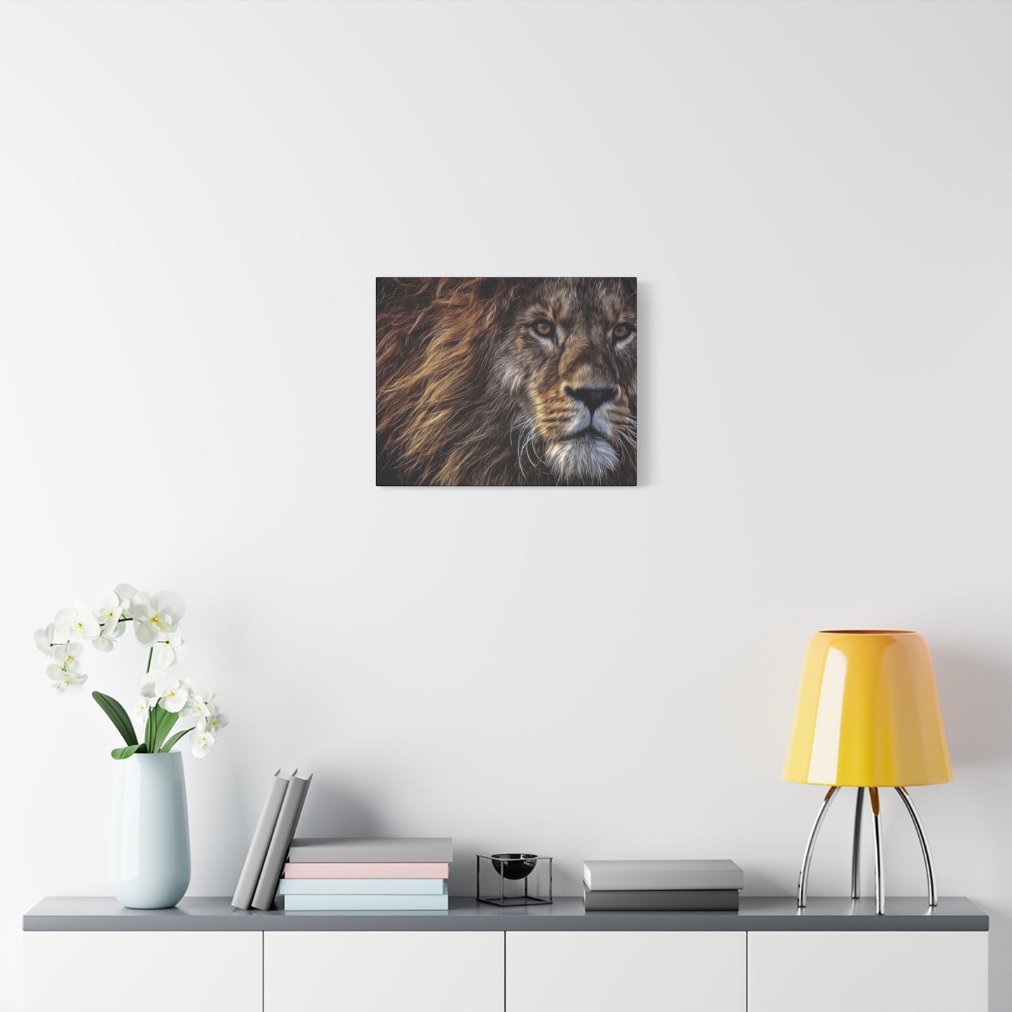 Lion Matte Canvas, Stretched, 1.25"