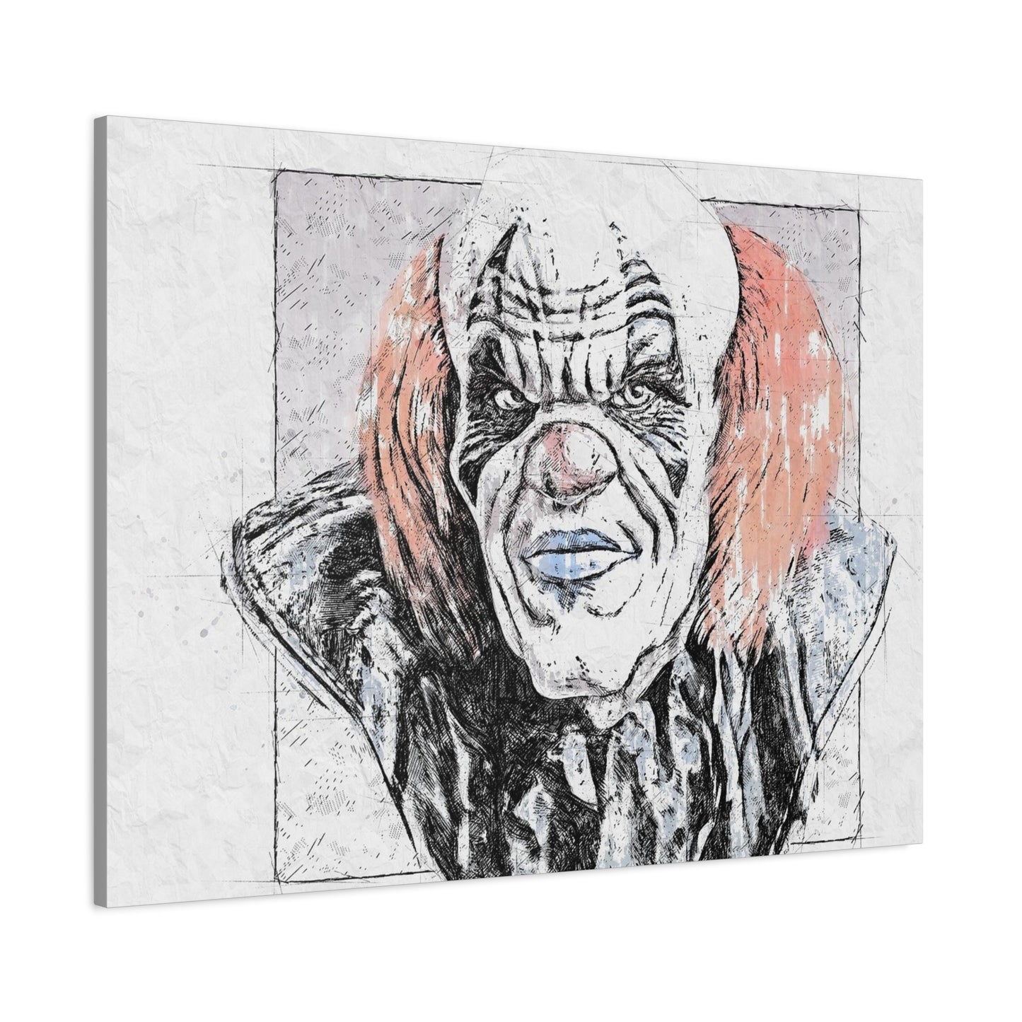 Clown Matte Canvas, Stretched, 1.25"
