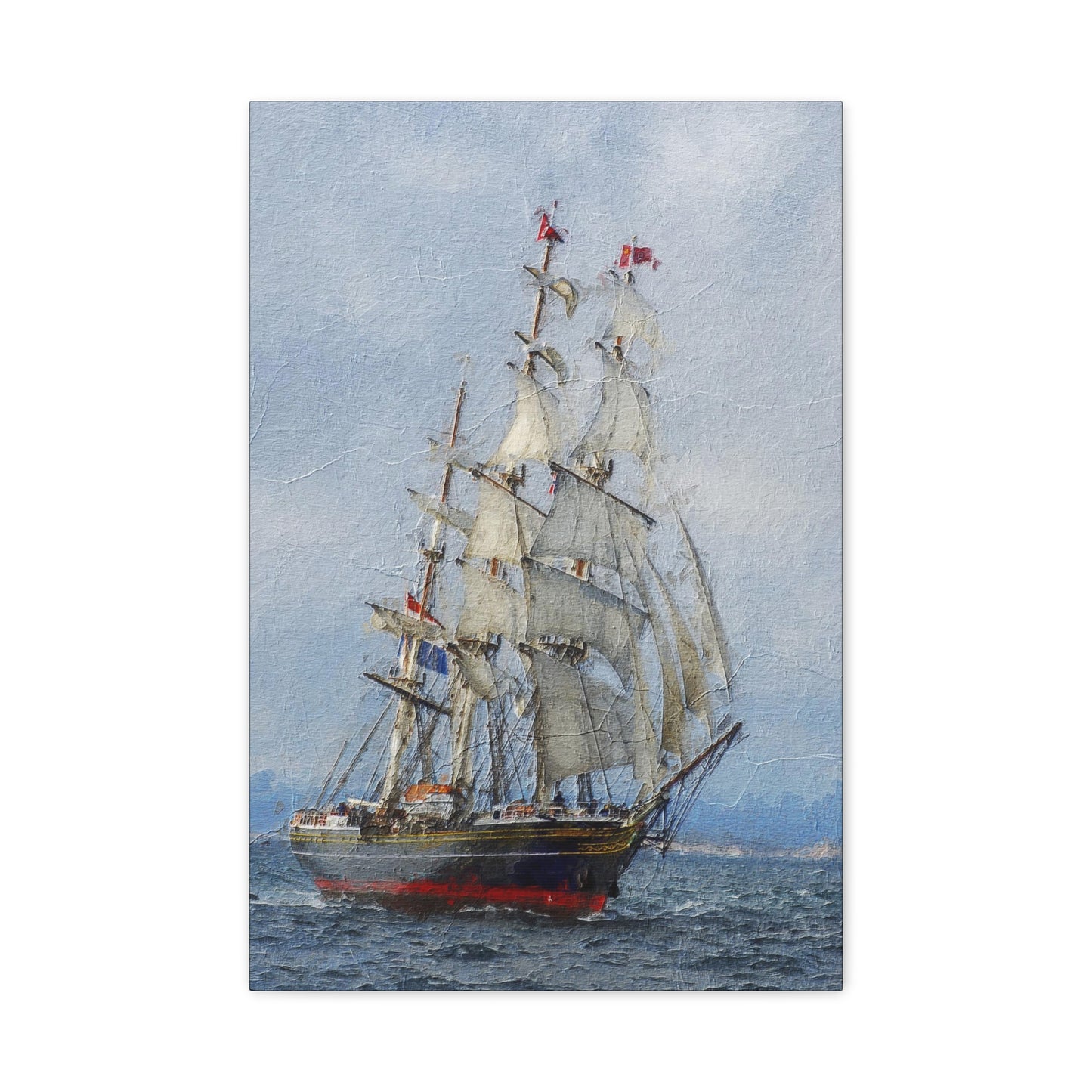 Clipper Matte Canvas, Stretched, 1.25"