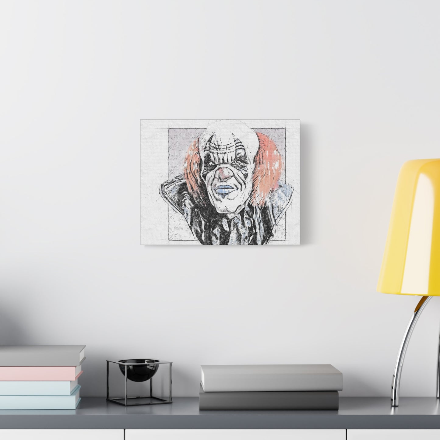 Clown Matte Canvas, Stretched, 1.25"
