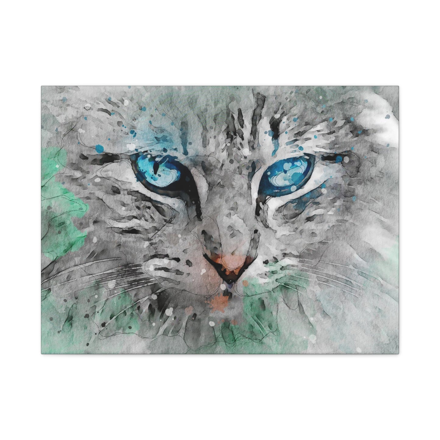 CAT Matte Canvas, Stretched, 1.25"