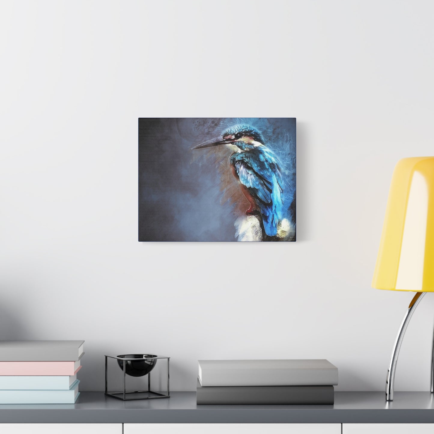 Kingfisher Matte Canvas, Stretched, 1.25"