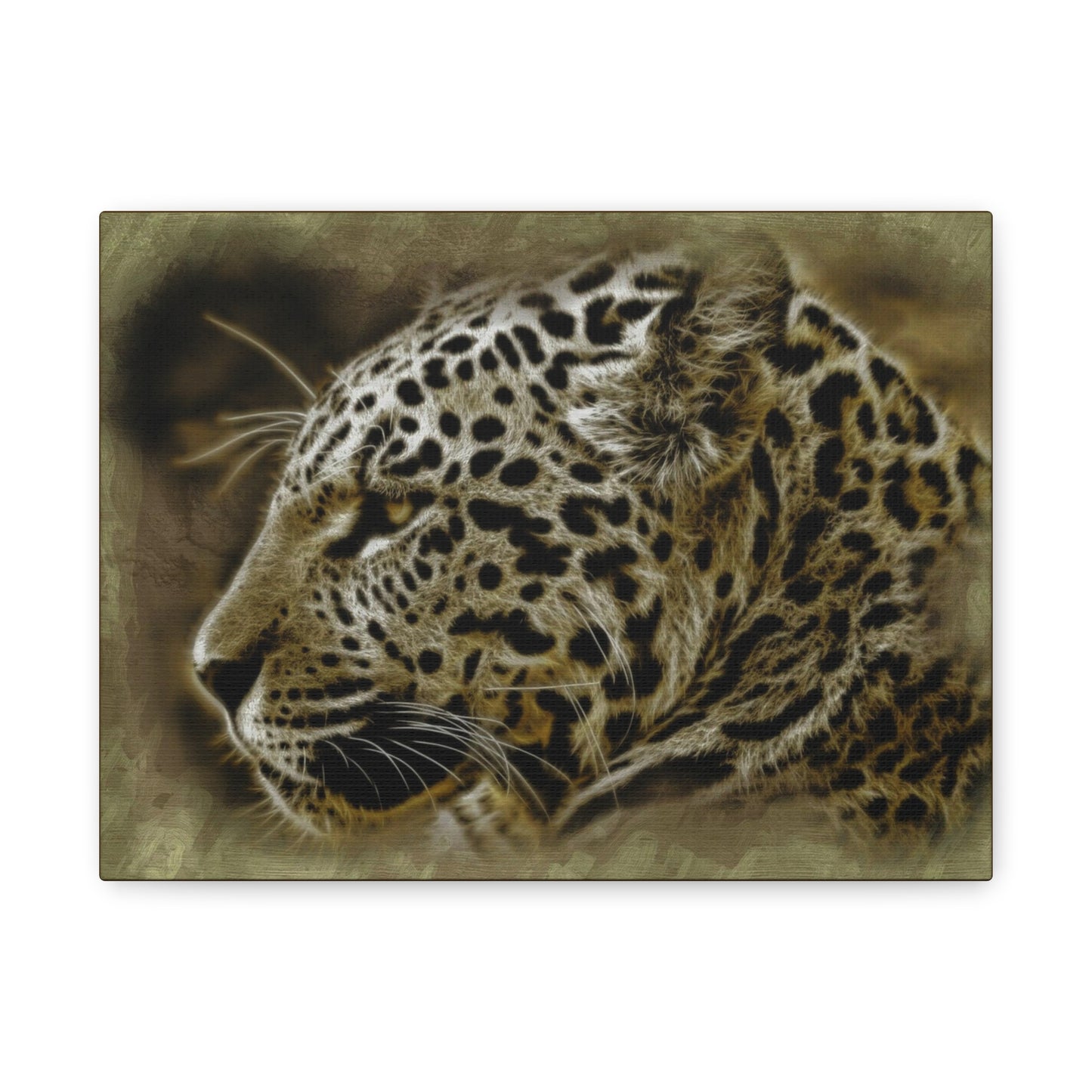 Jaguar Matte Canvas, Stretched, 1.25"