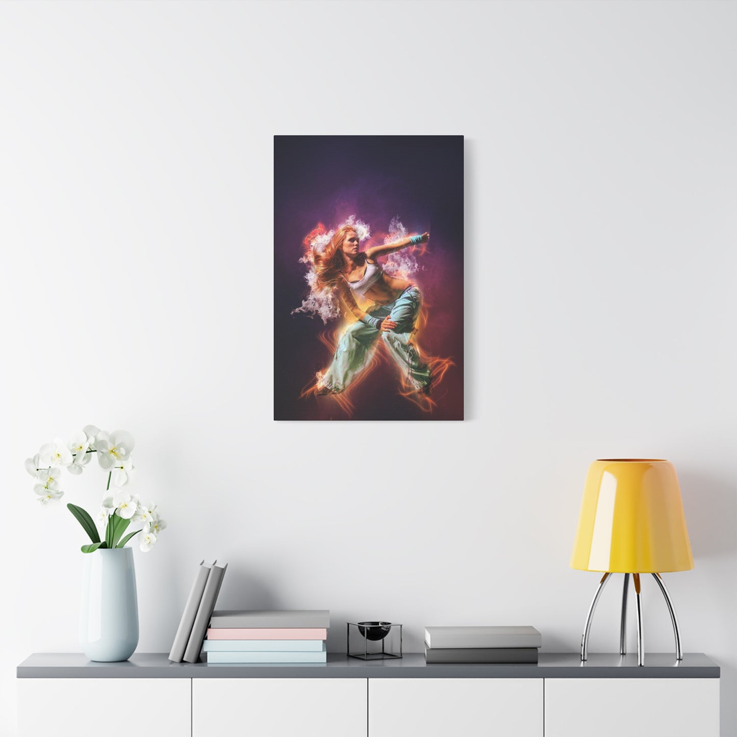 Dancing Woman Matte Canvas, Stretched, 1.25"