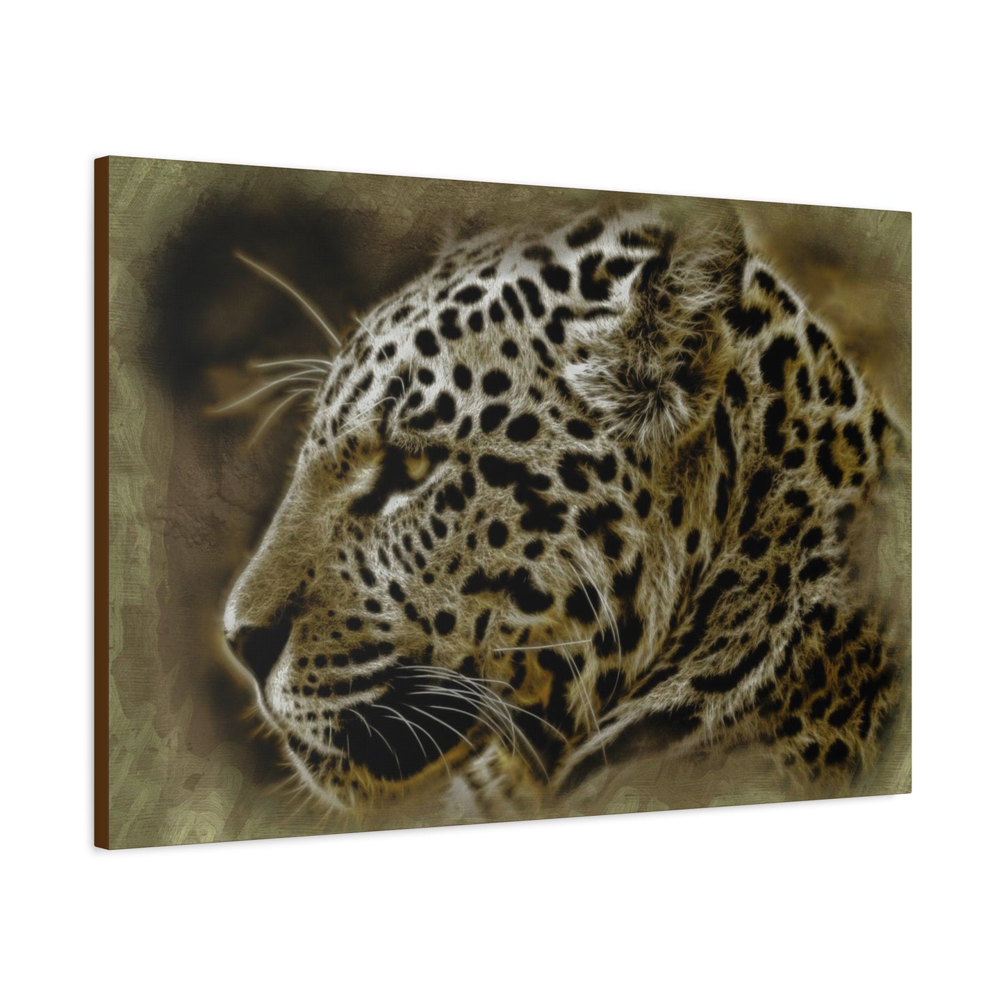 Jaguar Matte Canvas, Stretched, 1.25"