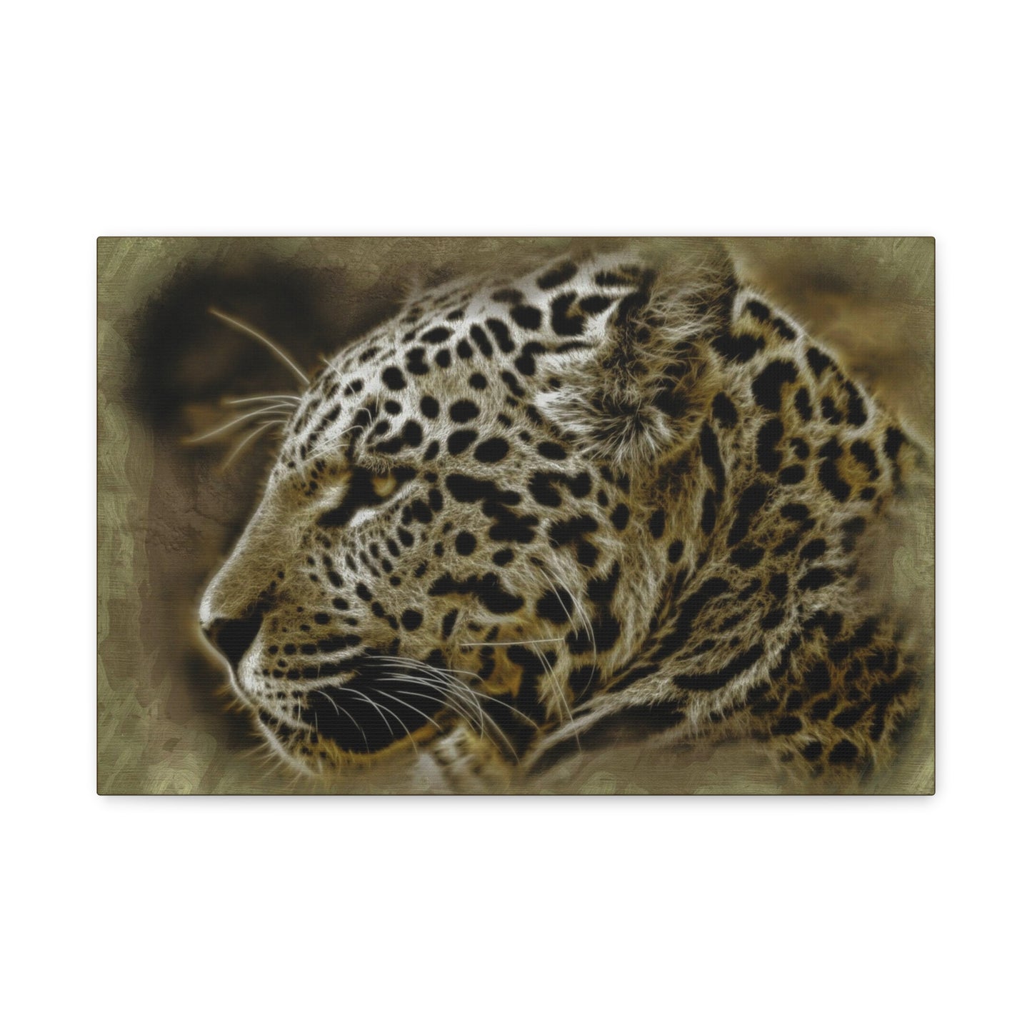 Jaguar Matte Canvas, Stretched, 1.25"