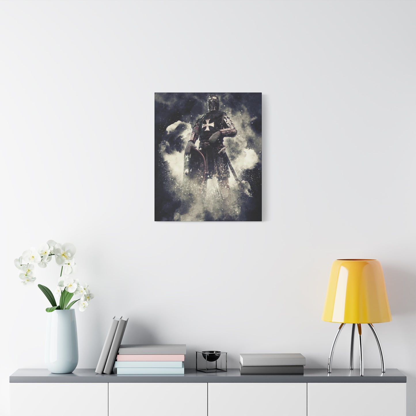 Knight Crusader Matte Canvas, Stretched, 1.25"
