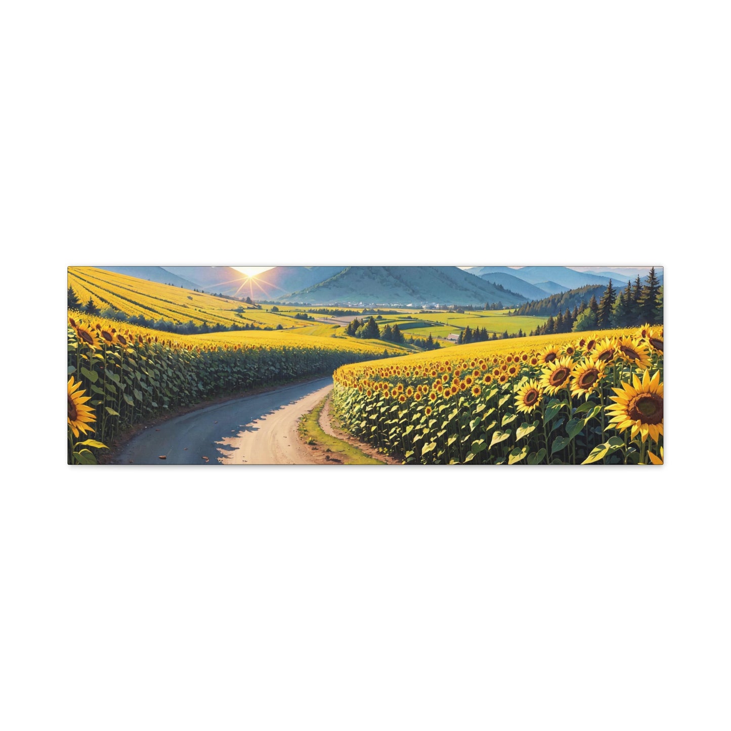 SunflowerAI Gen Matte Canvas, Stretched, 1.25"