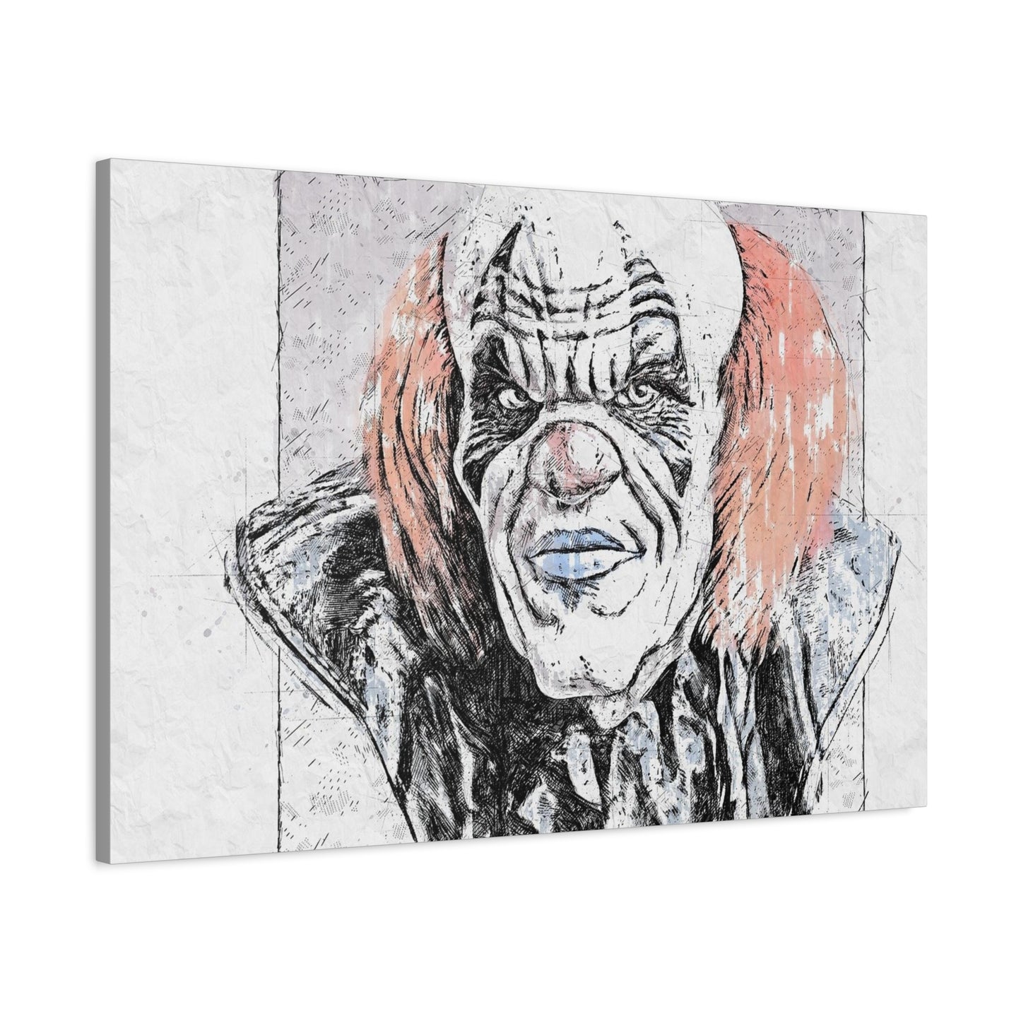 Clown Matte Canvas, Stretched, 1.25"