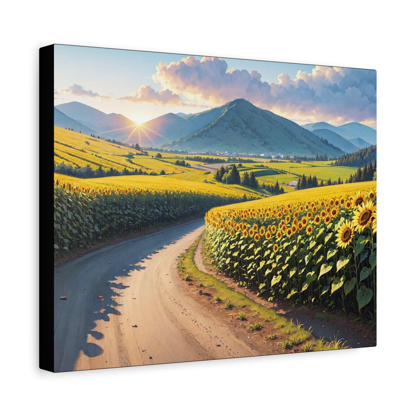 SunflowerAI Gen Matte Canvas, Stretched, 1.25"