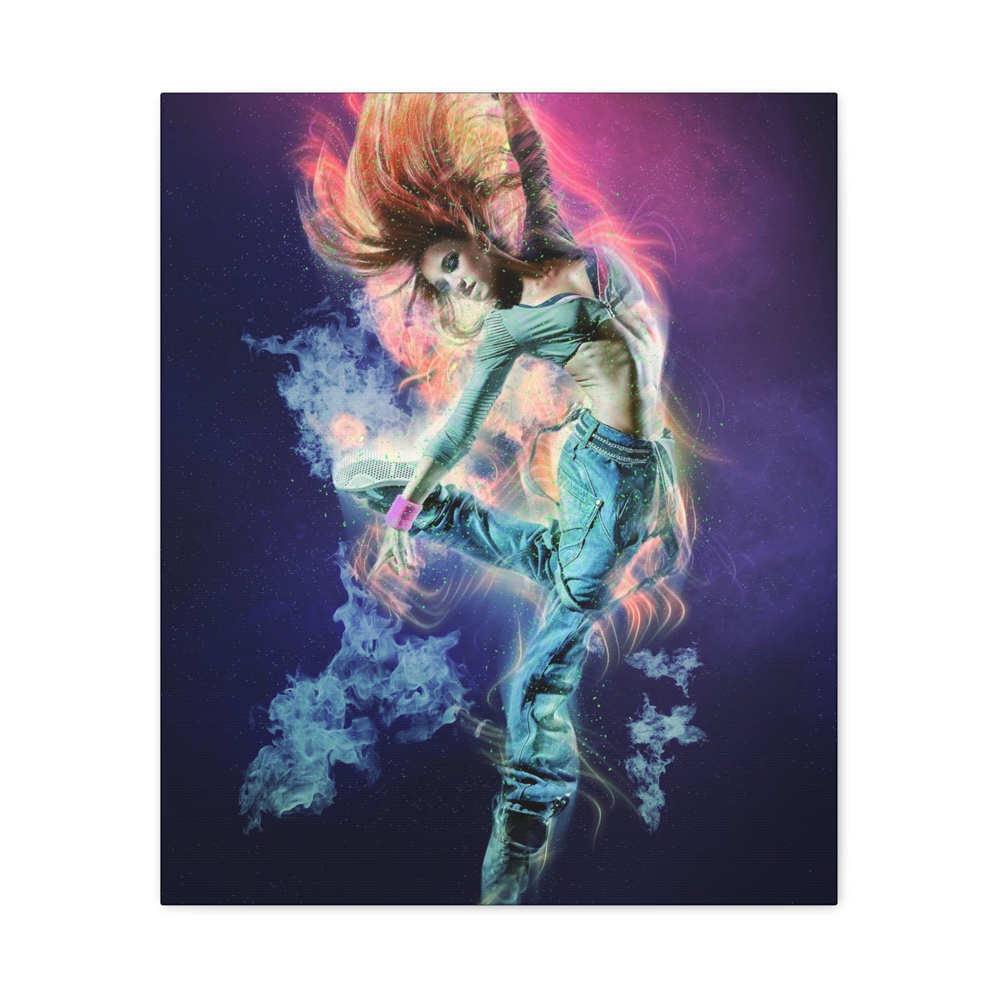 Dancing Woman Matte Canvas, Stretched, 1.25"