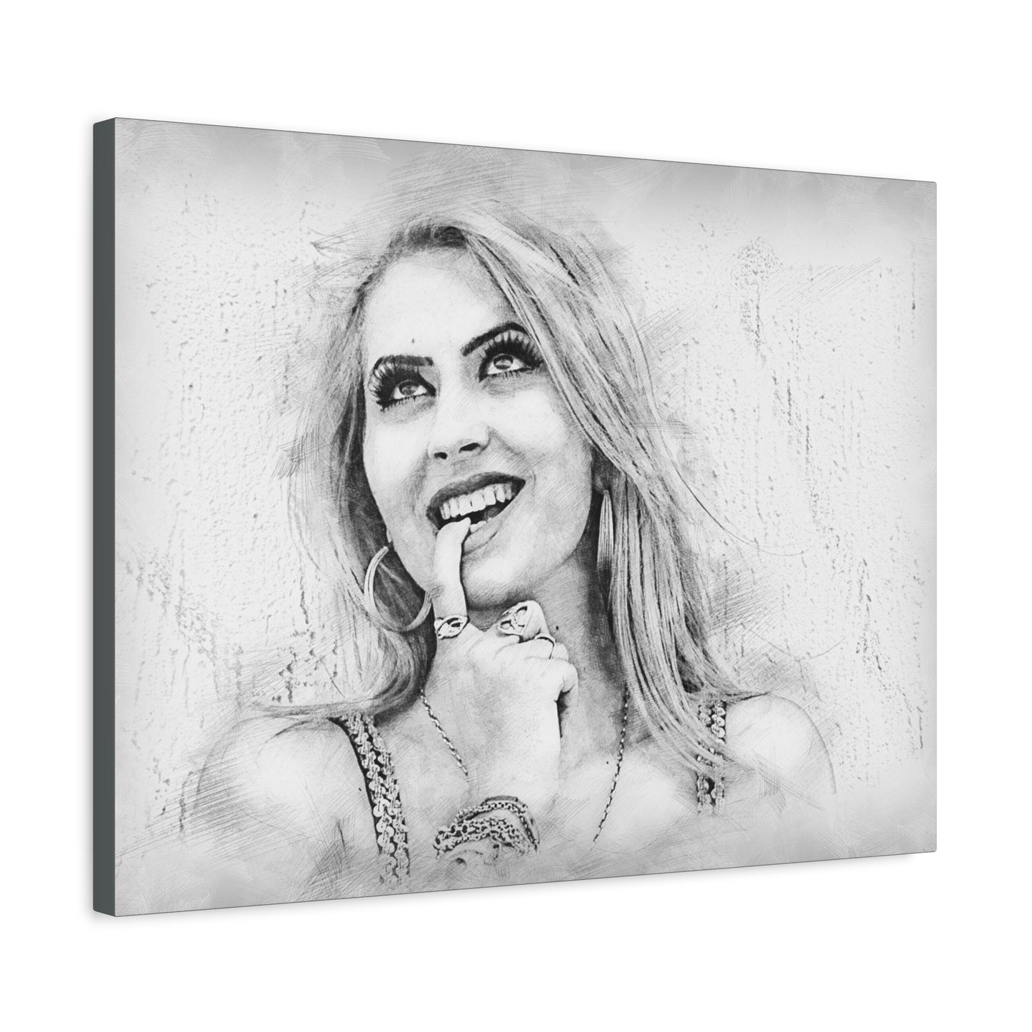 Woman Matte Canvas, Stretched, 1.25"
