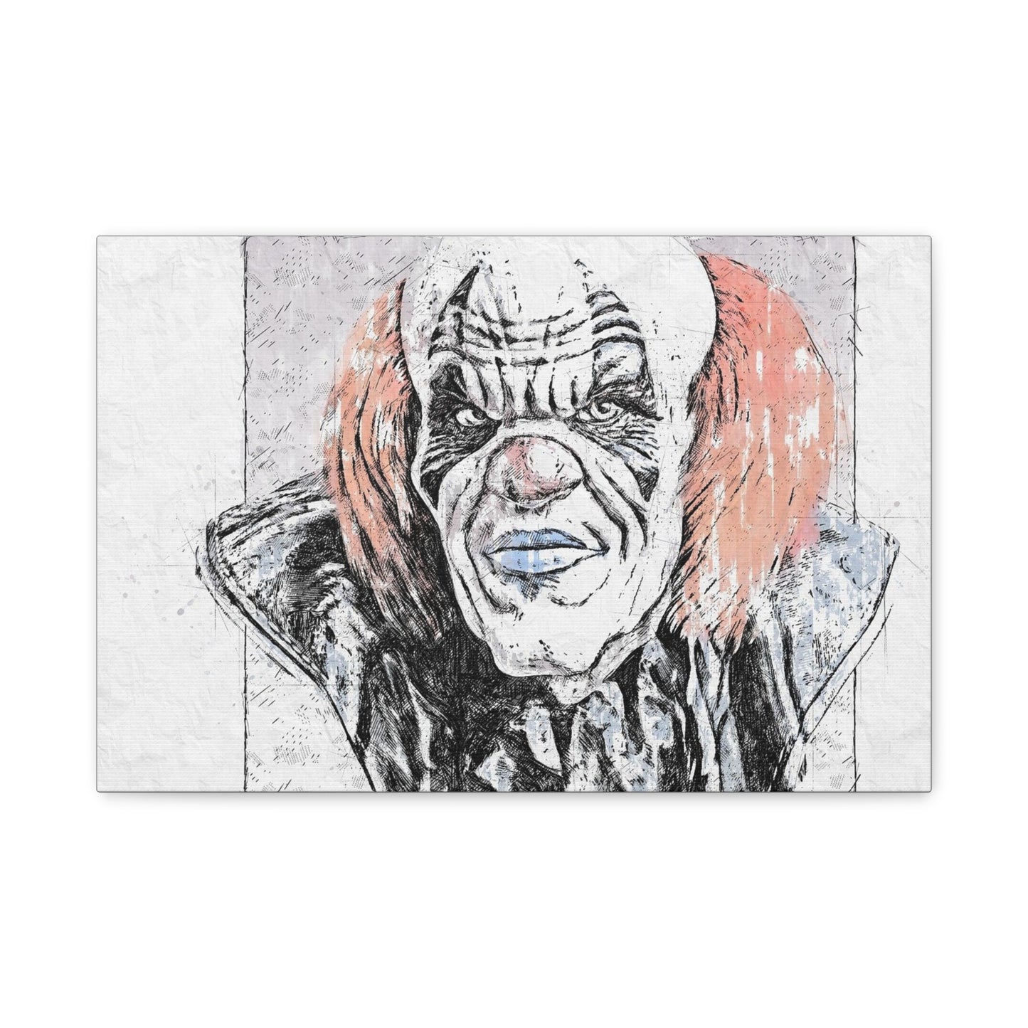 Clown Matte Canvas, Stretched, 1.25"