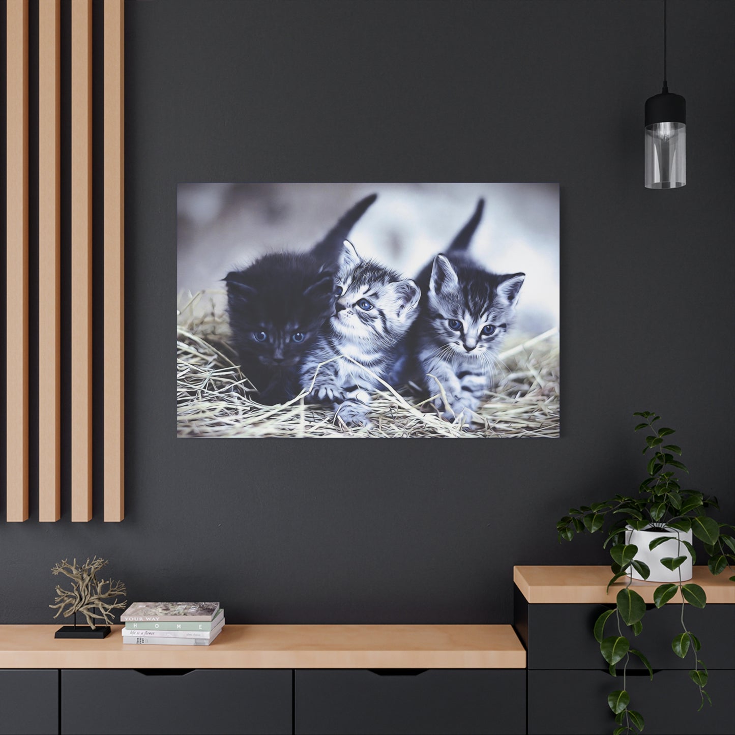 Kitten Matte Canvas, Stretched, 1.25"