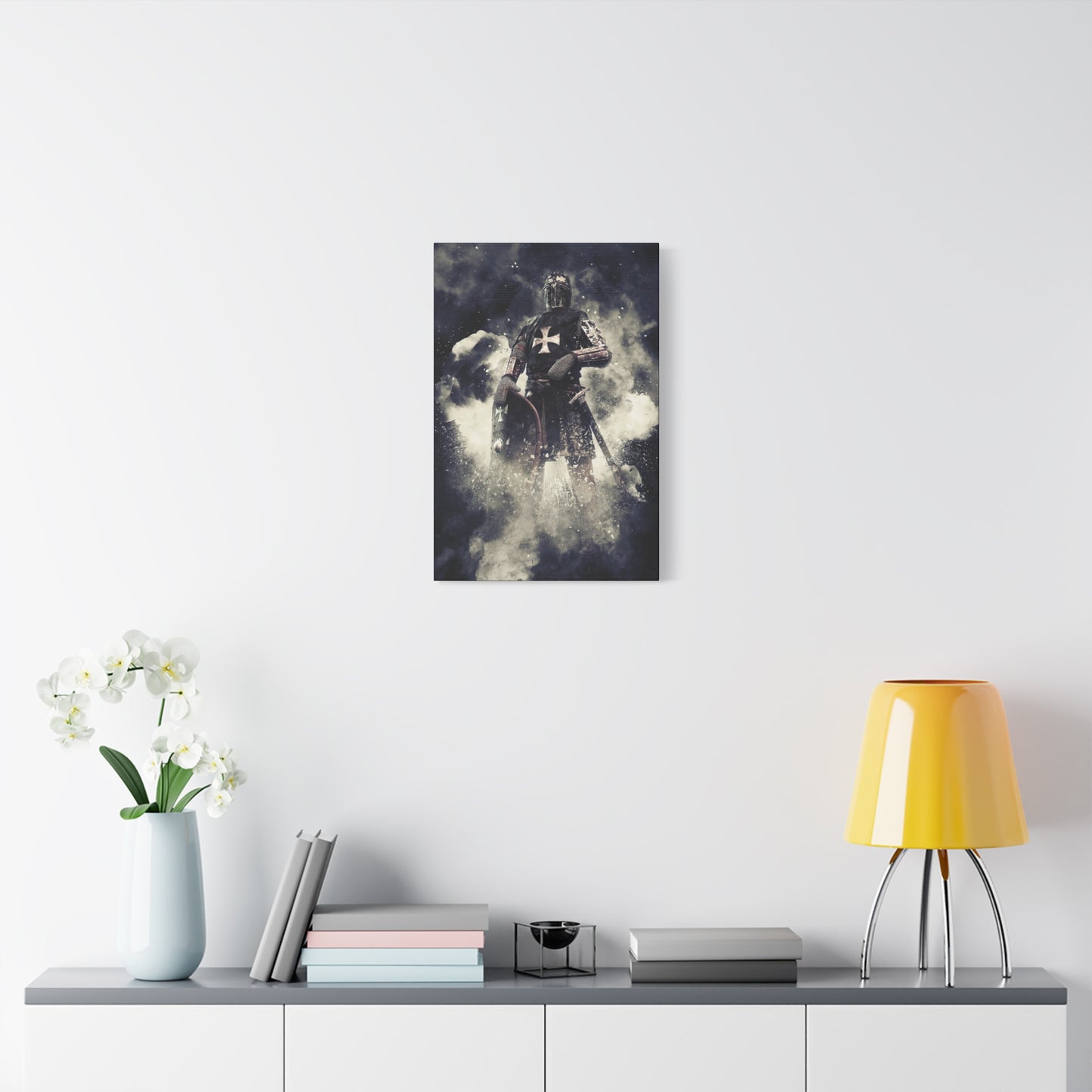 Knight Crusader Matte Canvas, Stretched, 1.25"