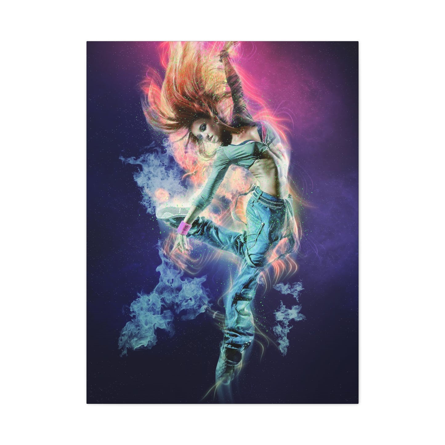 Dancing Woman Matte Canvas, Stretched, 1.25"