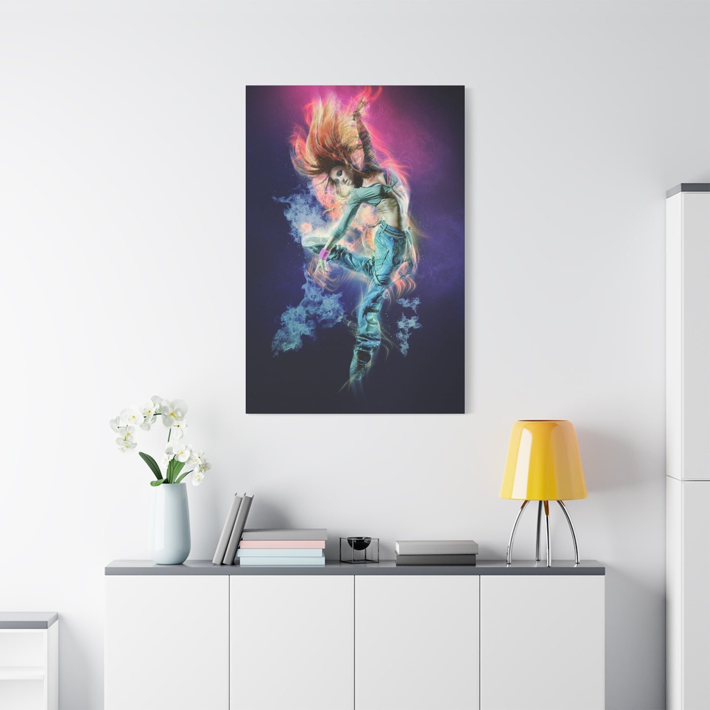 Dancing Woman Matte Canvas, Stretched, 1.25"