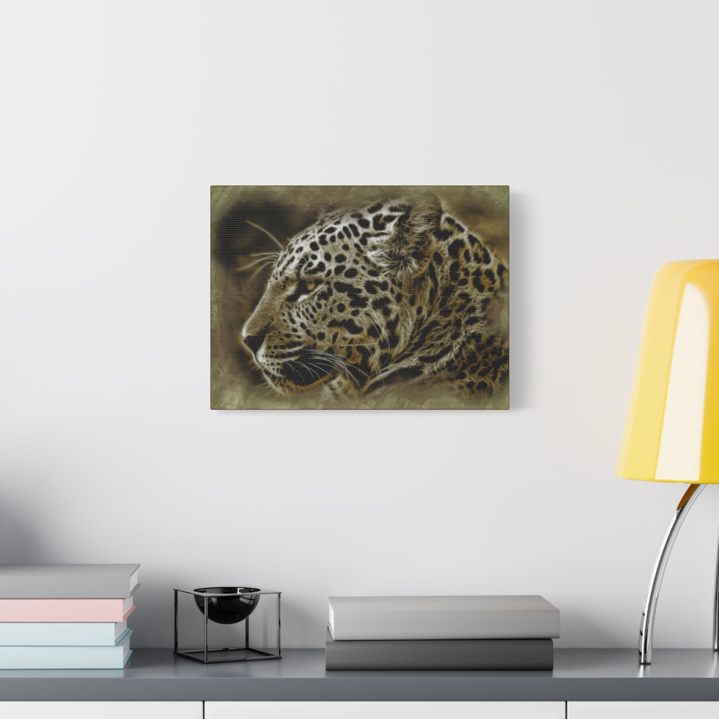 Jaguar Matte Canvas, Stretched, 1.25"