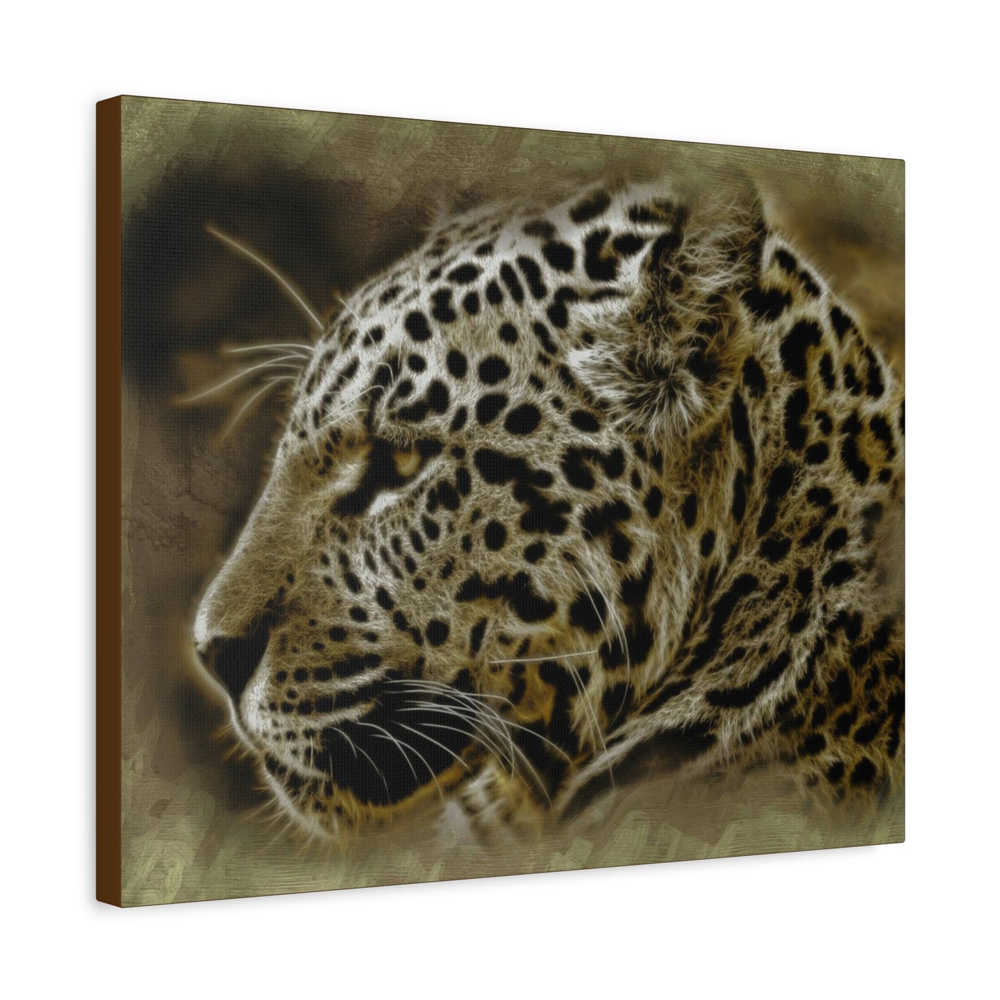 Jaguar Matte Canvas, Stretched, 1.25"