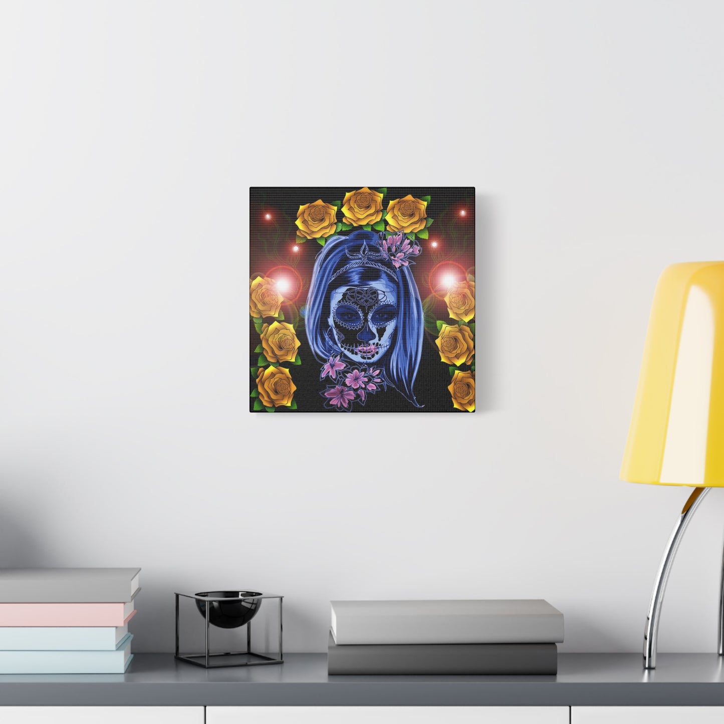 Day of the dead Matte Canvas, Stretched, 1.25"
