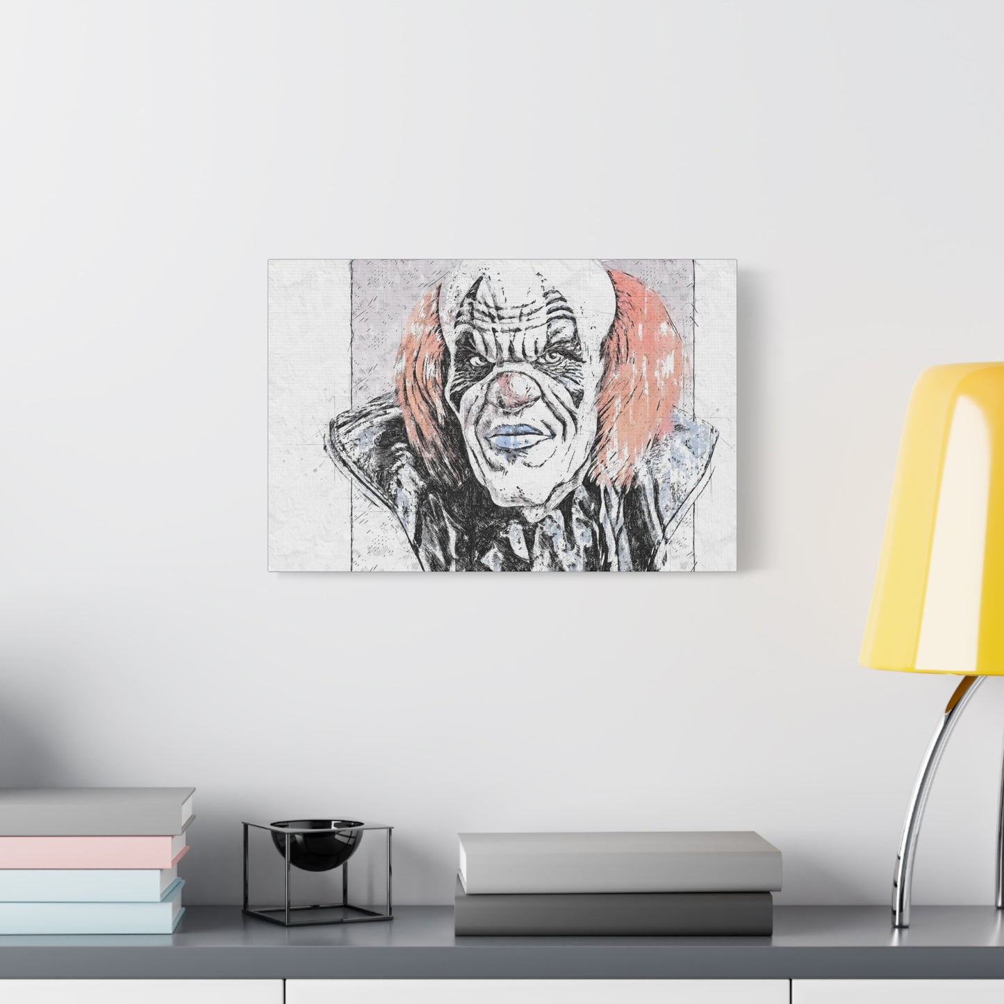 Clown Matte Canvas, Stretched, 1.25"